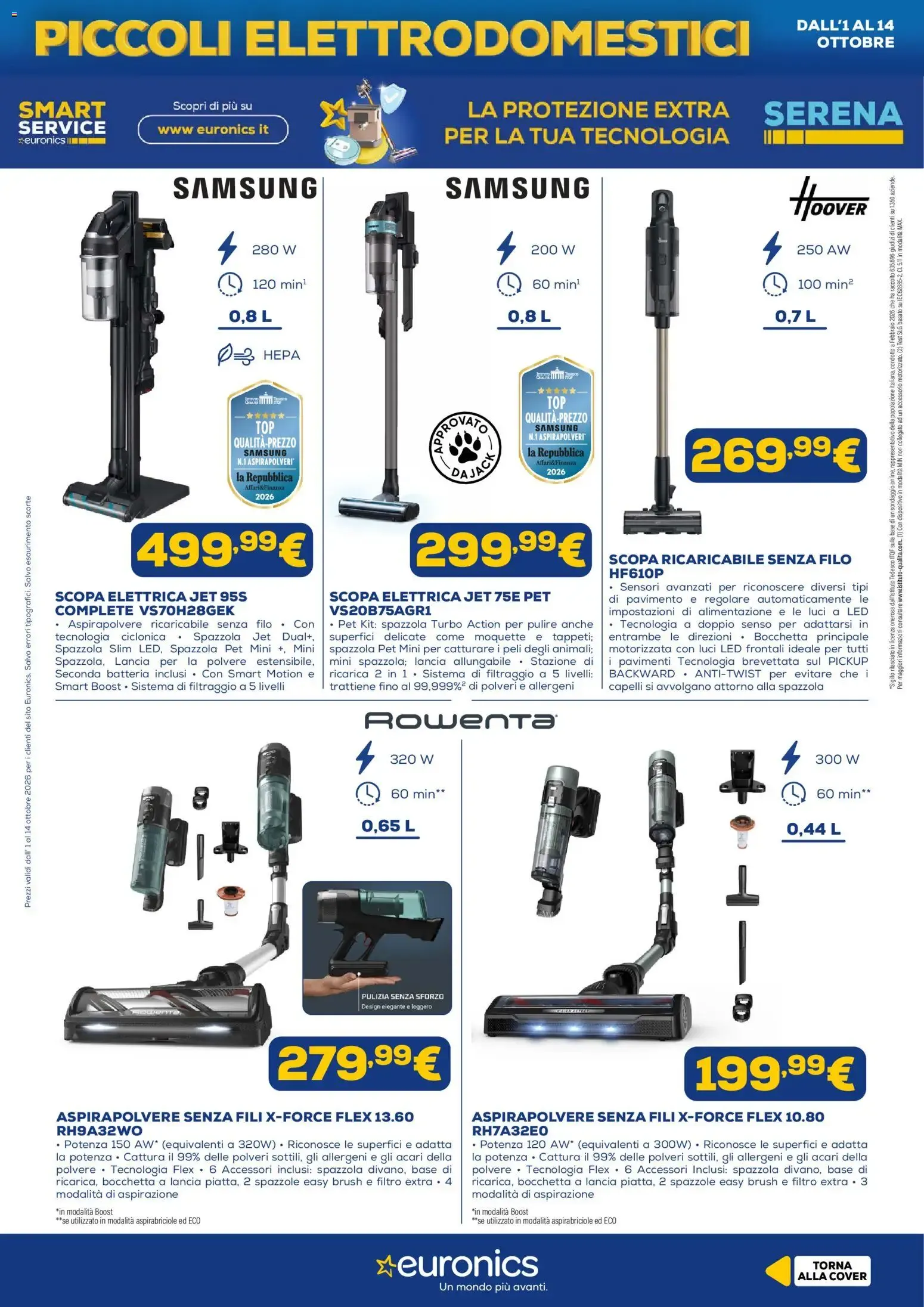 Nuovo Euronics volantino Piccoli Elettrodomestici dal 01/10/2026 > offerte anteprima 🛍️ da 1 ottobre a 14 ottobre di 2026 - Pagina del volantino 5