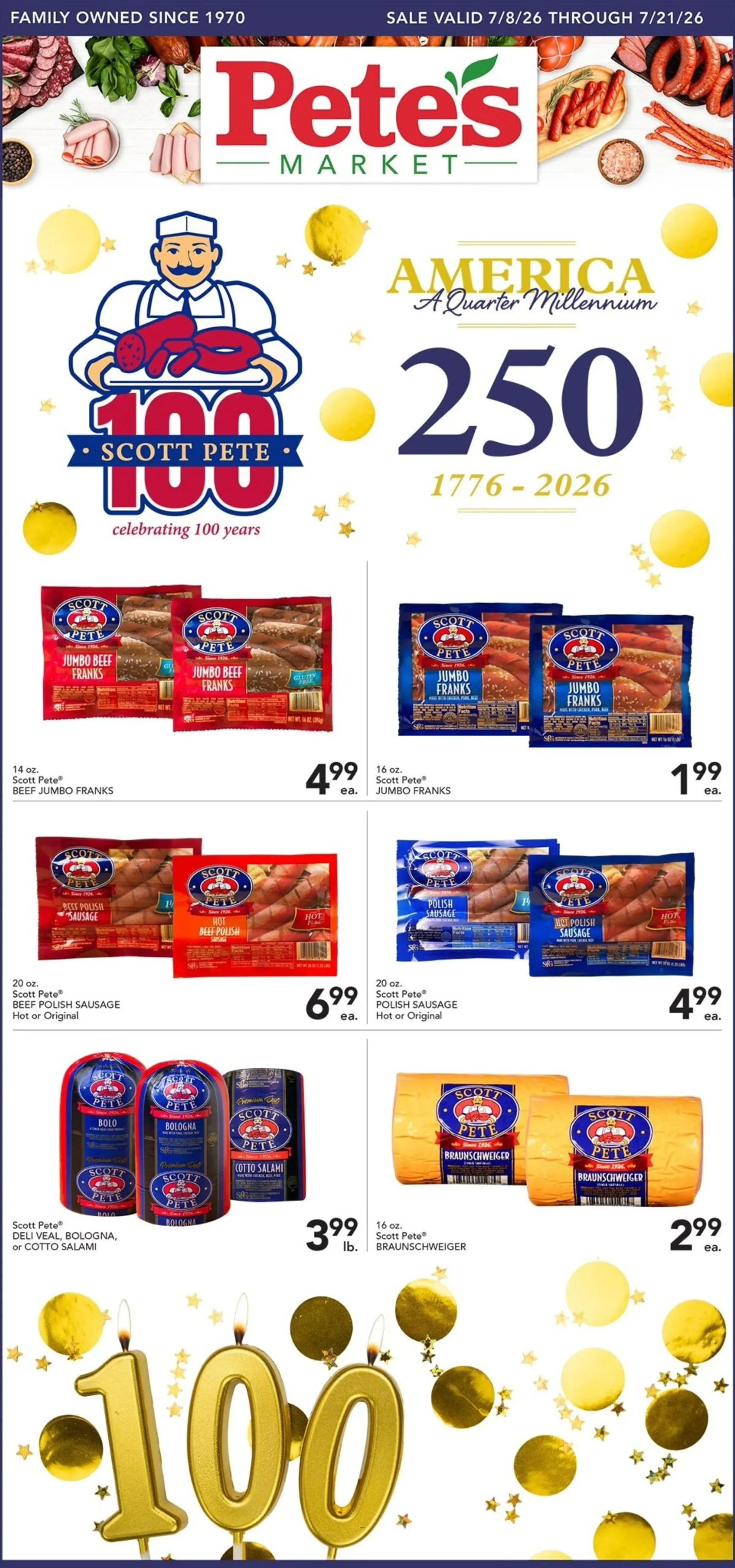 Weekly promotion Current Pete's Fresh Market - Bridgeview leaflet valid from Wednesday 07/15/2026 to Tuesday 07/21/2026 spanning from July 15 to July 21 2026 - Page 6 for Catalogue 365