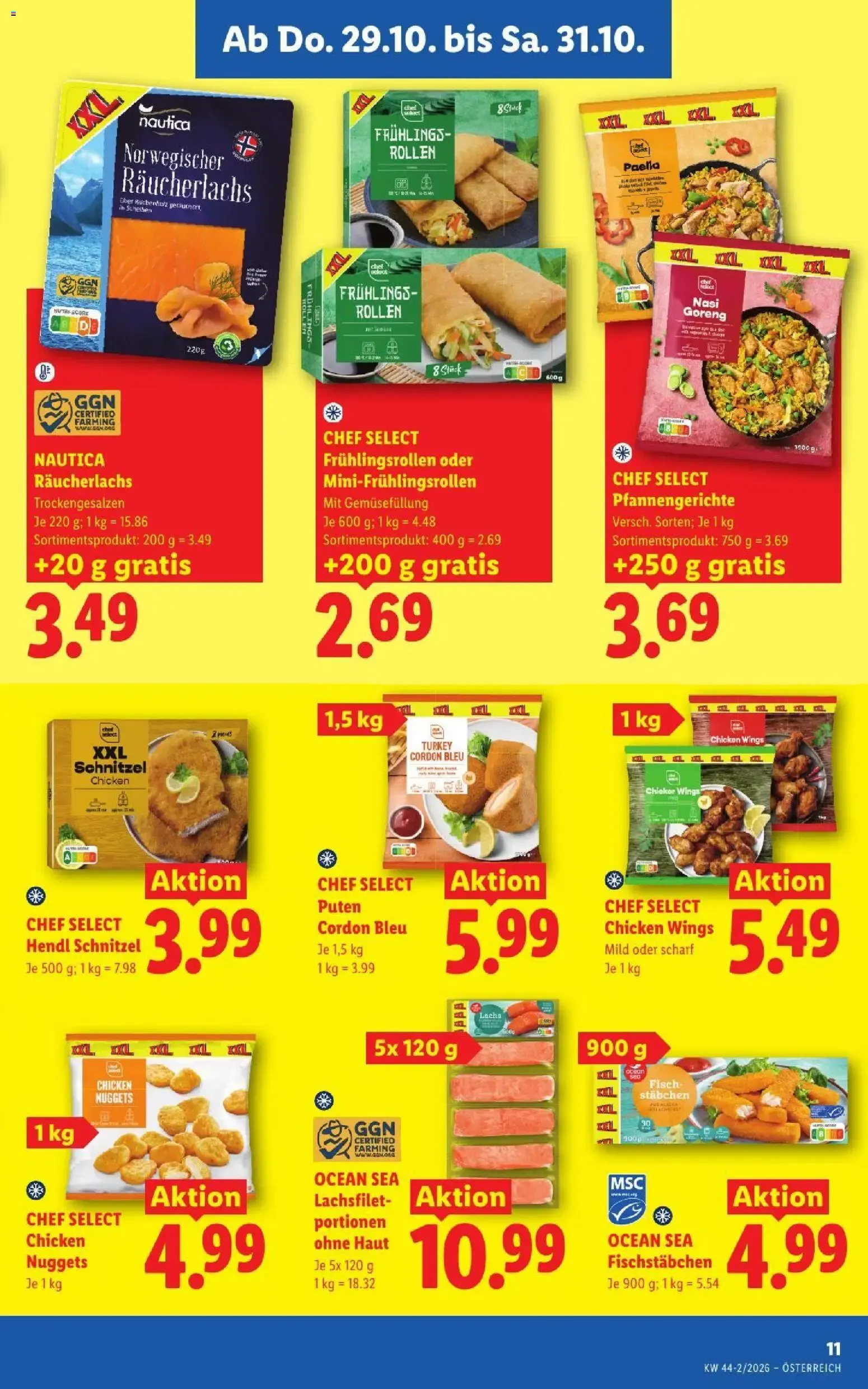 Lidl Flugblatt ab 29.10.2026 - Angebote ab donnerstag von 29. Oktober bis 31. Oktober 2026 - Flugblätt seite  13