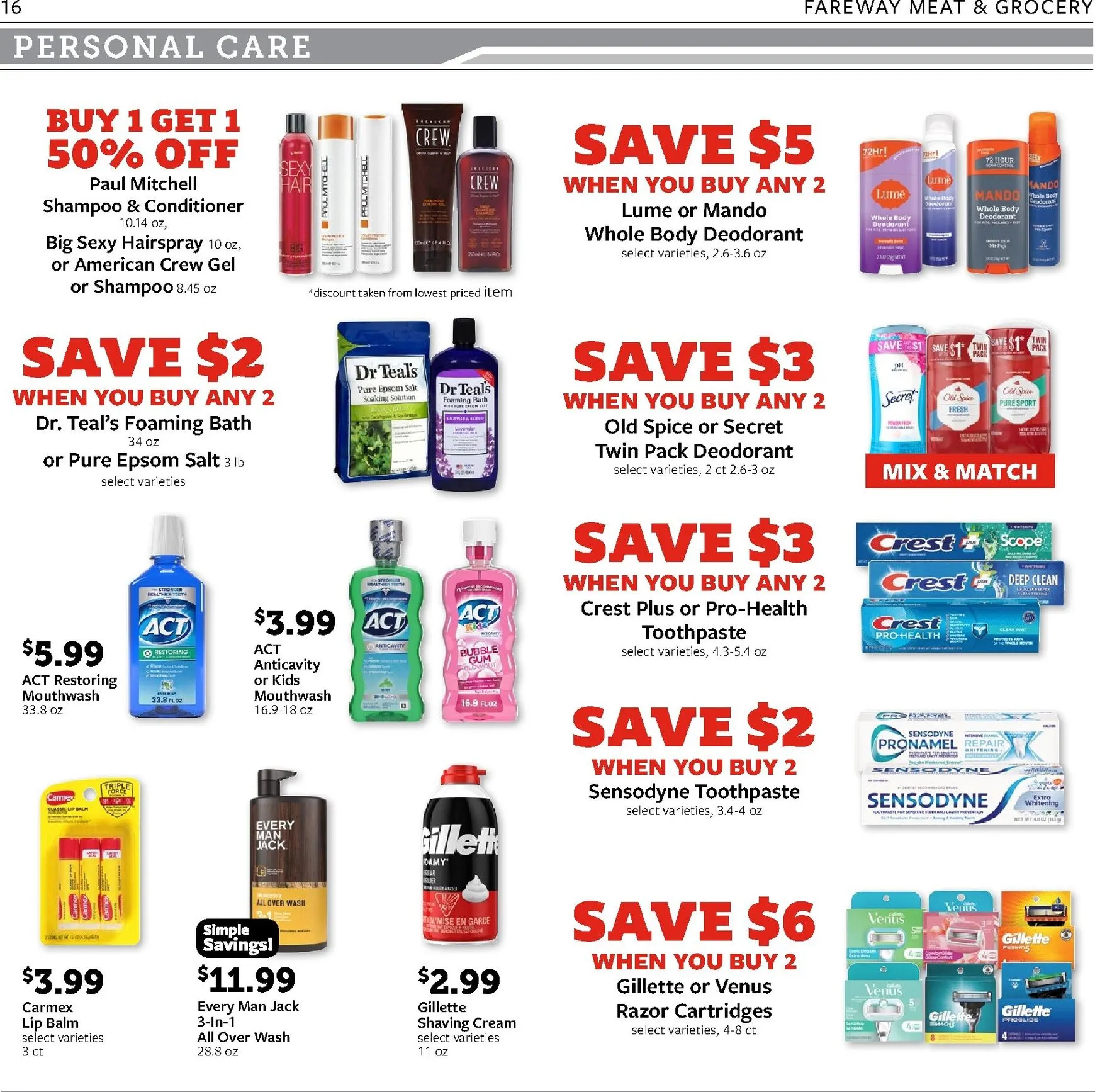 Weekly ad Fareway Meat & Grocery - Iowa State Fair Tickets from July 27 to August 1 2026 - Page 16