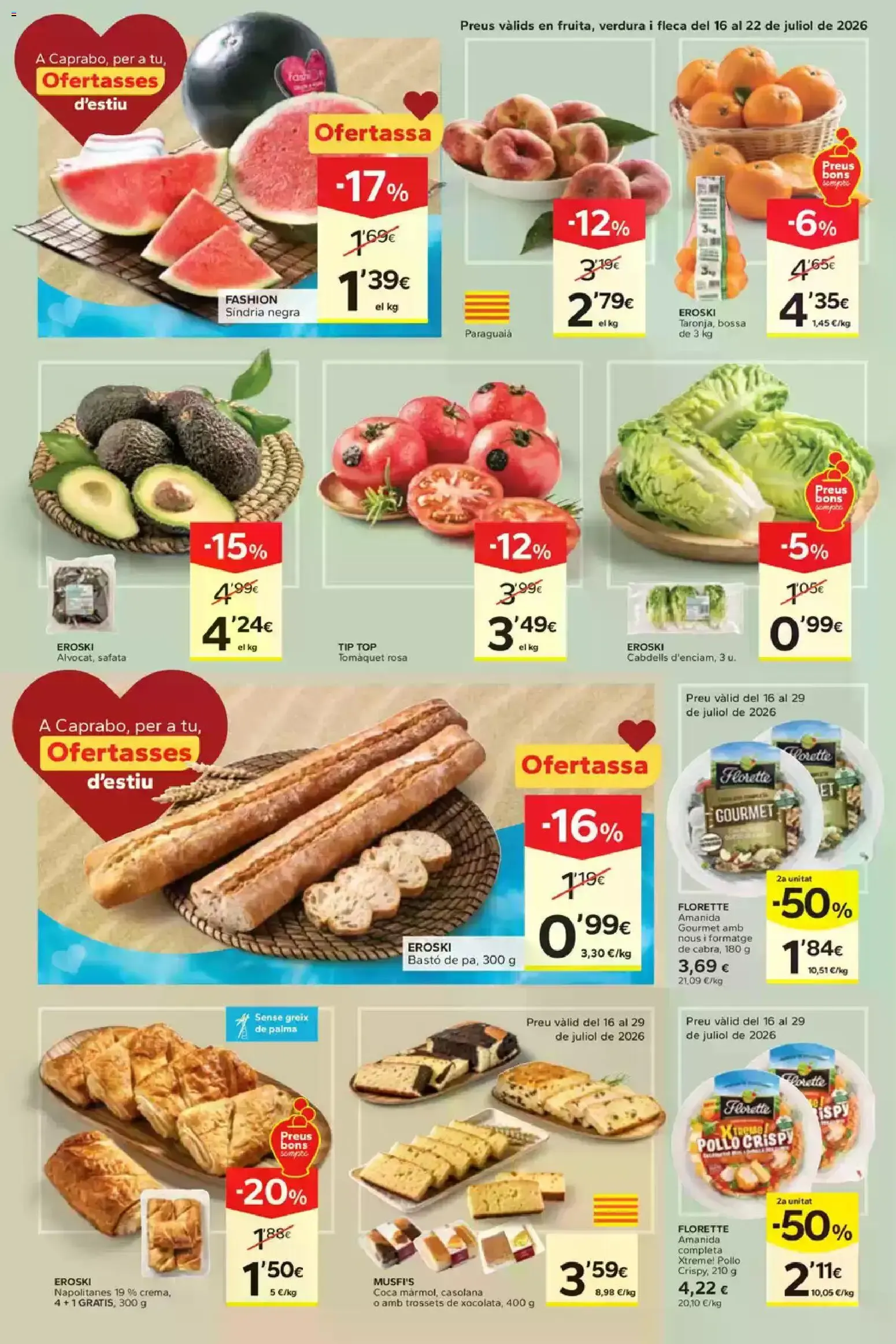 Catálogo de Caprabo Ofertasses d'estiu 16 de julio al 29 de julio 2026 - Página 4