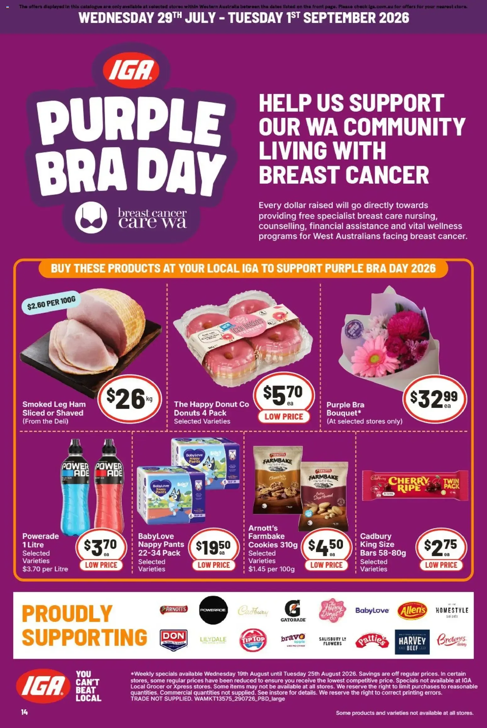 IGA catalogue valid from 19/08/2026 > Online Australia - Catalogue valid from 19 August to 25 August 2026 - page 14