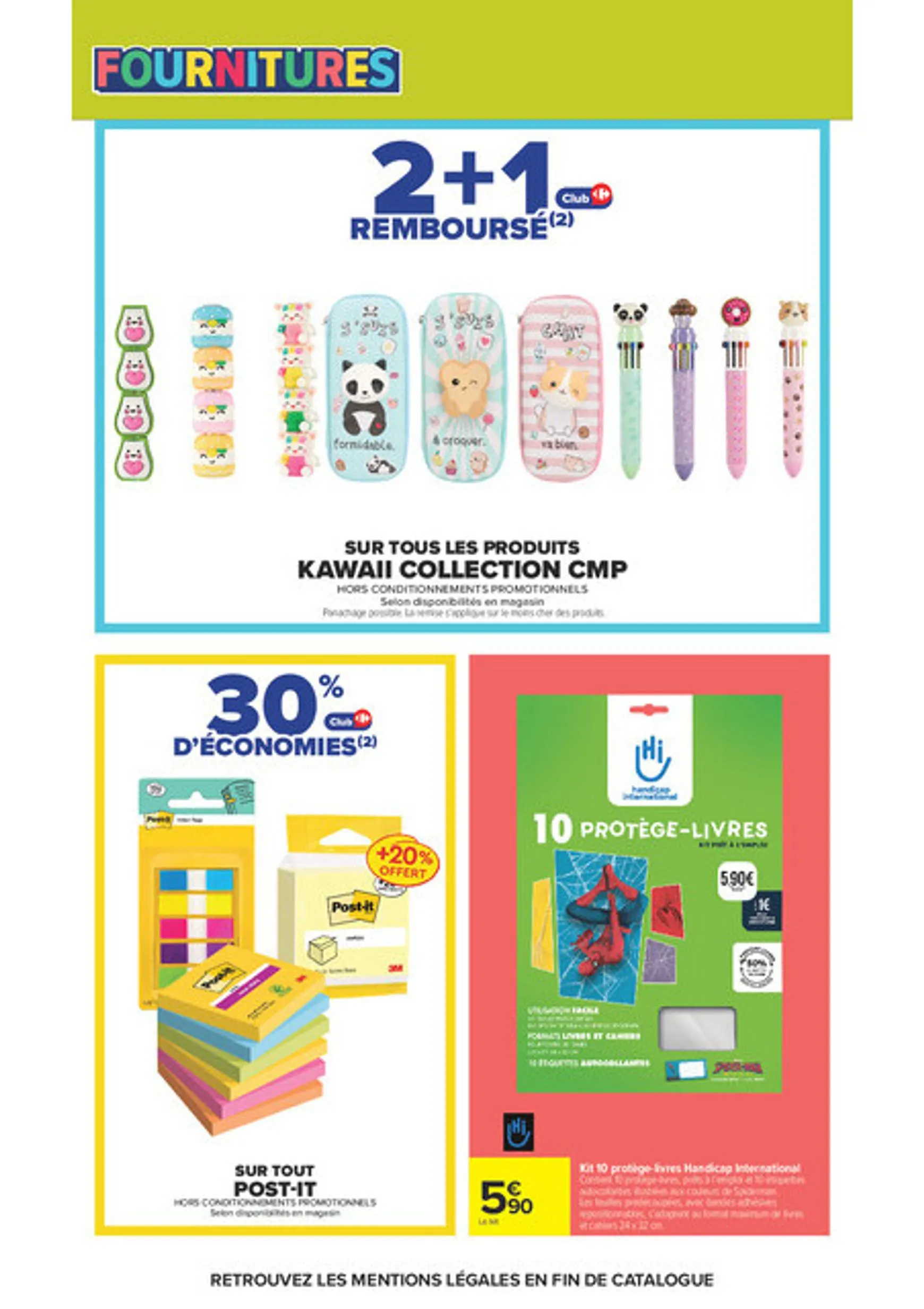 Current Carrefour Market - Rentrée des Classes leaflet valid from du mardi 11/08/2026 to du dimanche 30/08/2026 du 11 août au 30 août 2026 - Catalogue page 12