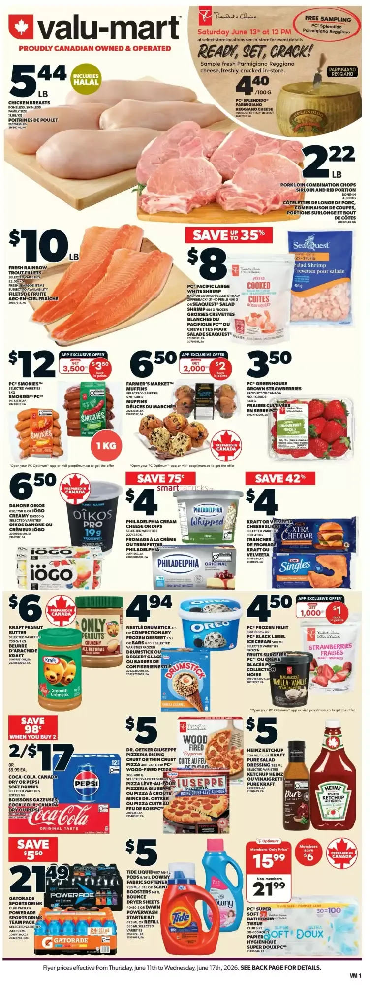 Canada Wins, You Win - Free Chicken Tenders Promotion from June 11 to July 19 2026 - flyer page 2
