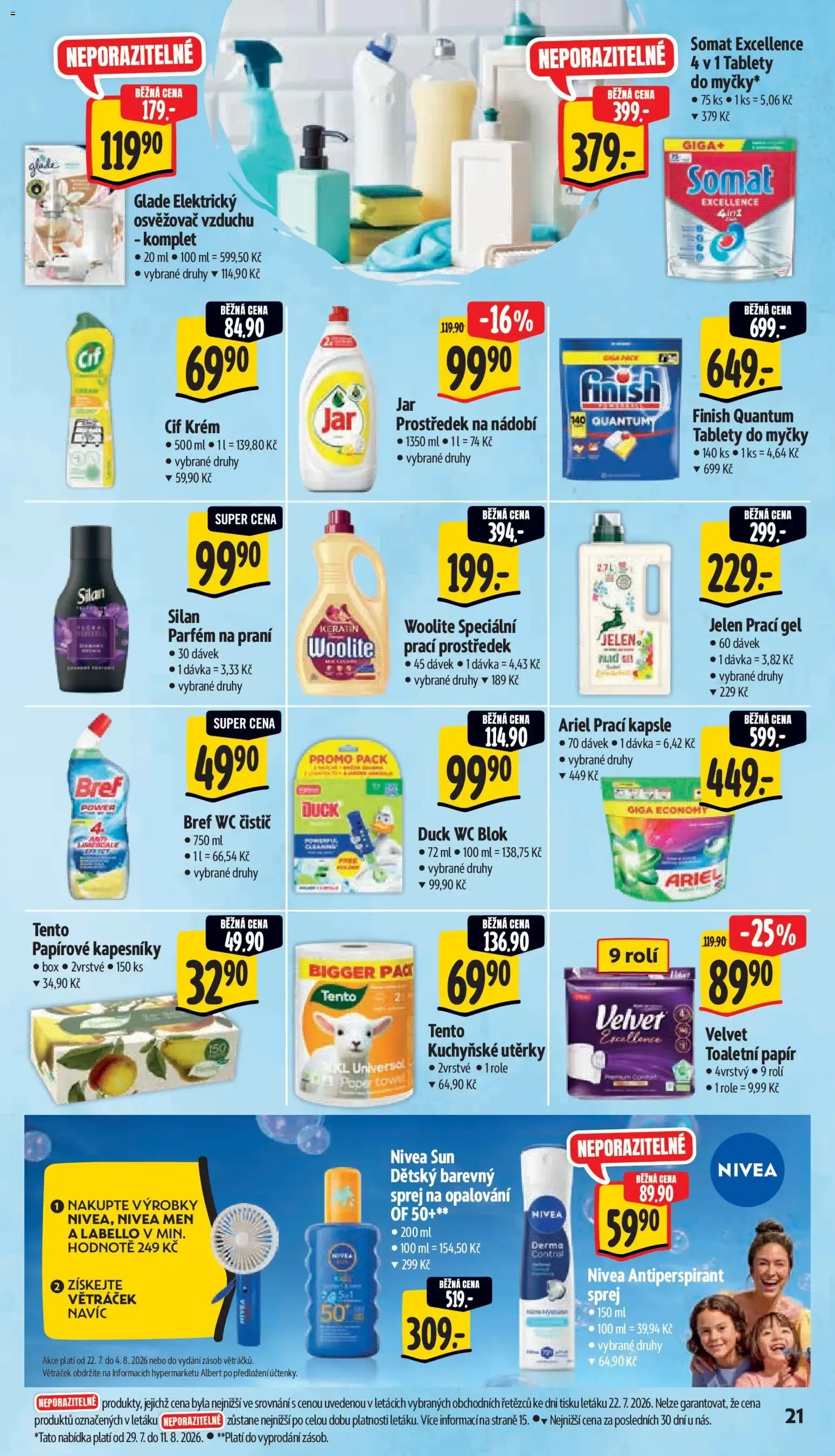 Albert leták - Hypermarket od 29.07.2026 - Akční leták - 29. července 4. srpna 2026 - Page 29