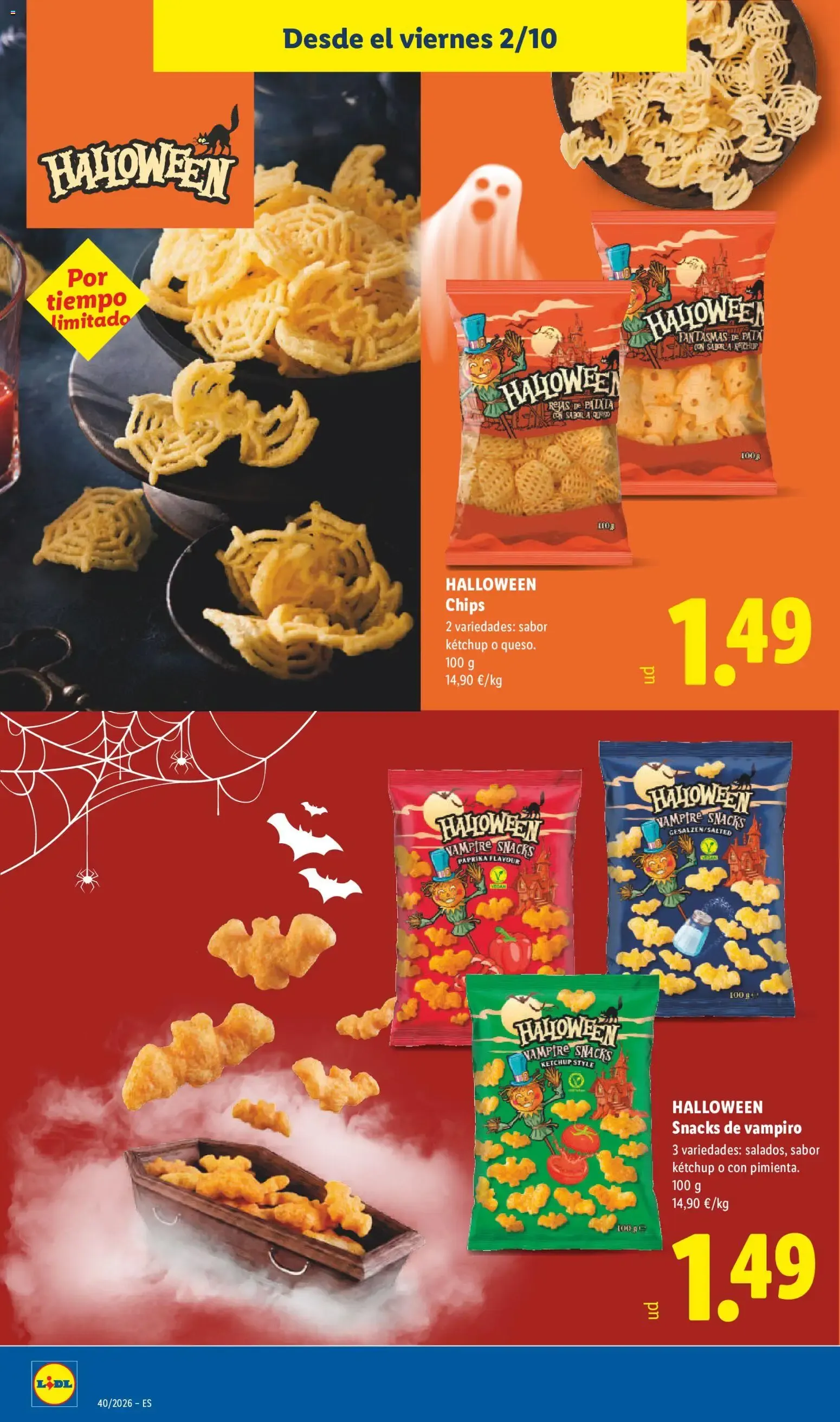 Catálogo de Lidl folleto Halloween del 02/10/2026 | Ofertas 2 de octubre al 25 de octubre 2026 - Página 10