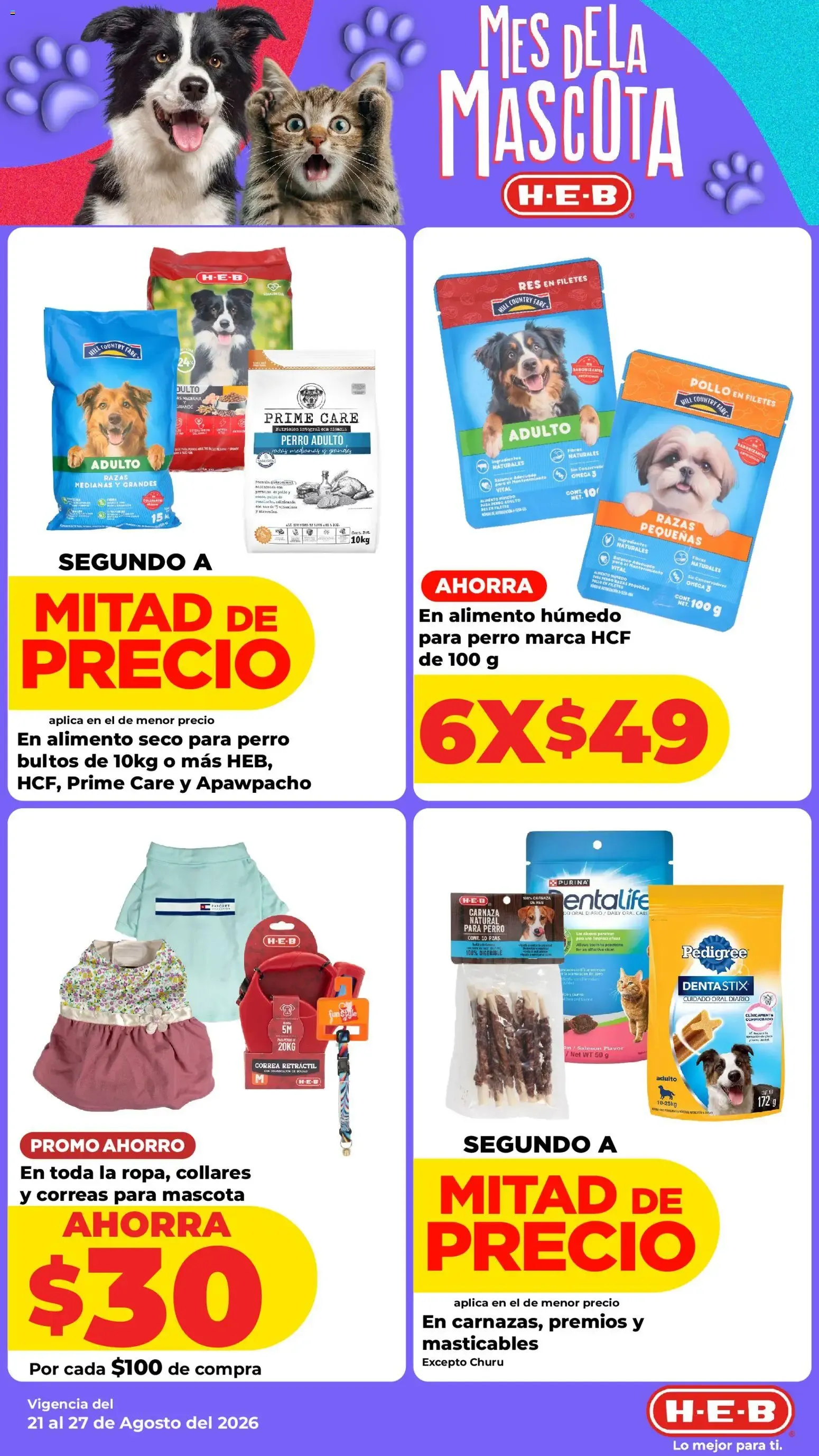 Catálogo de H-E-B: Precios Bajos en Carnes para Asar 21 de agosto al 24 de agosto 2026 - Pagina 18