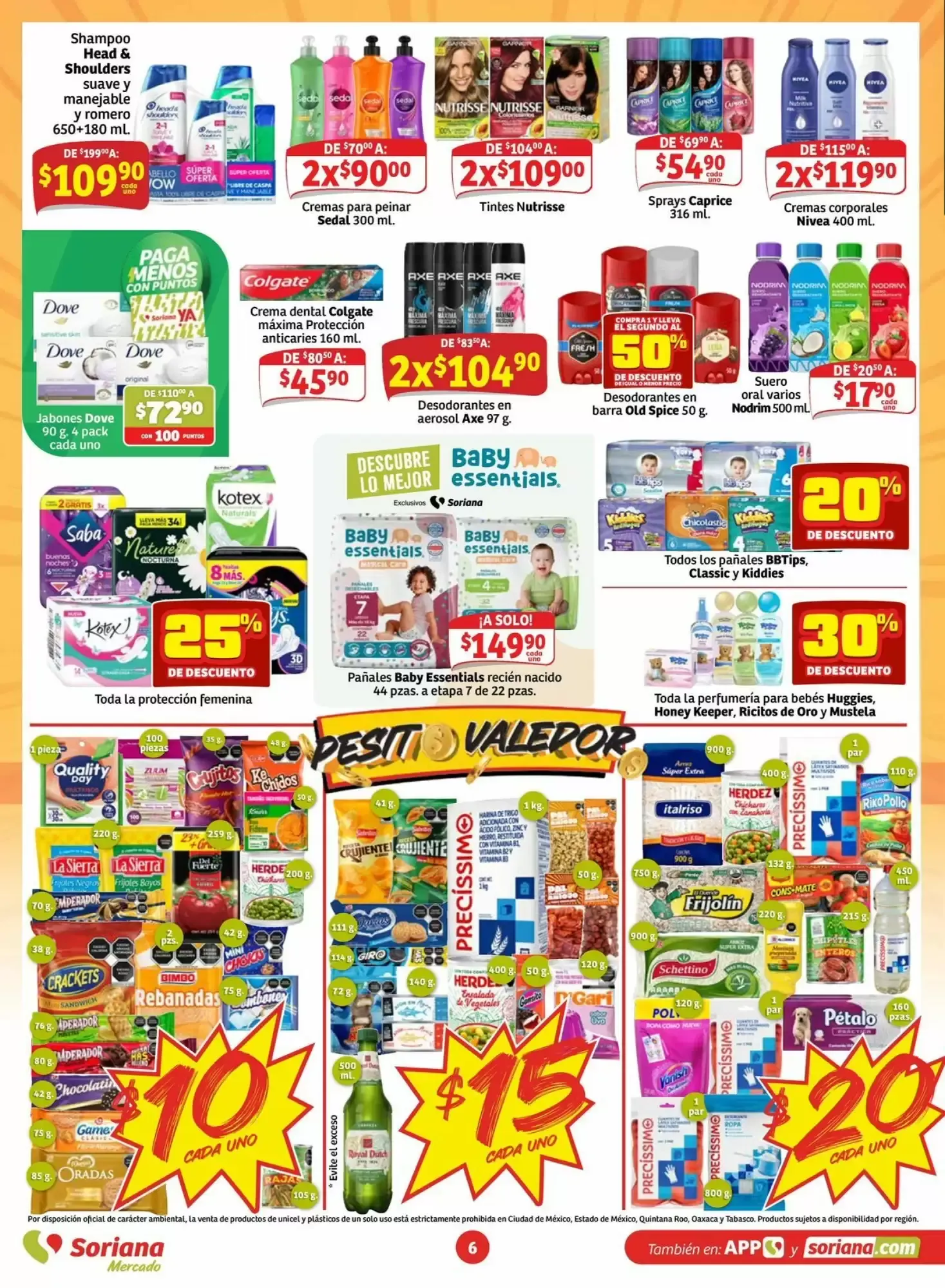Catálogo de Soriana Mercado: Ahorro Constante y Sonante 11 de septiembre al 17 de septiembre 2026 - Pagina 6