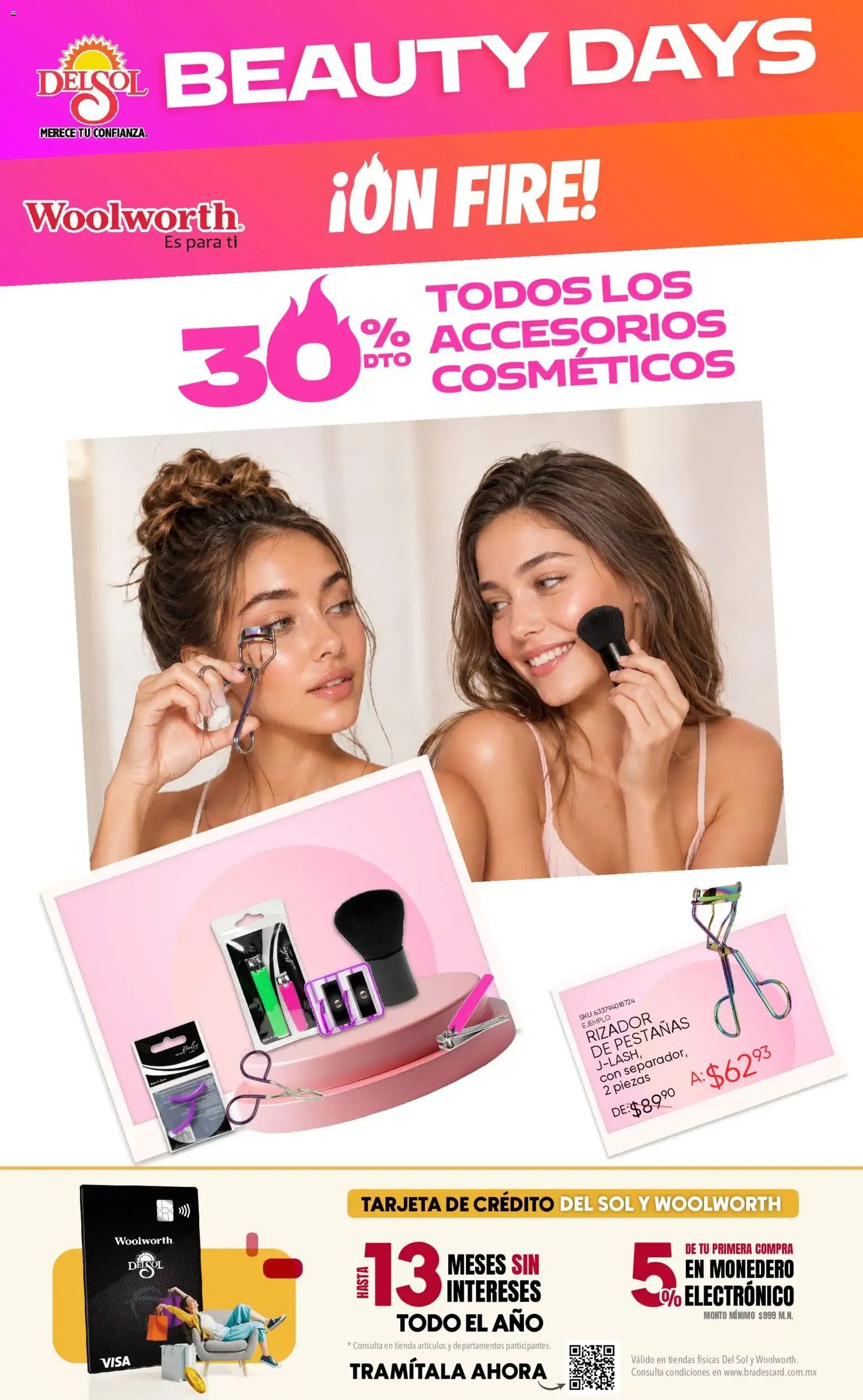 Catálogo de Del Sol y Woolworth katalog Beauty Days On Fire (06/08/2026 - 17/08/2026) - catálogo en línea 6 de agosto al 17 de agosto 2026 - Pagina 3