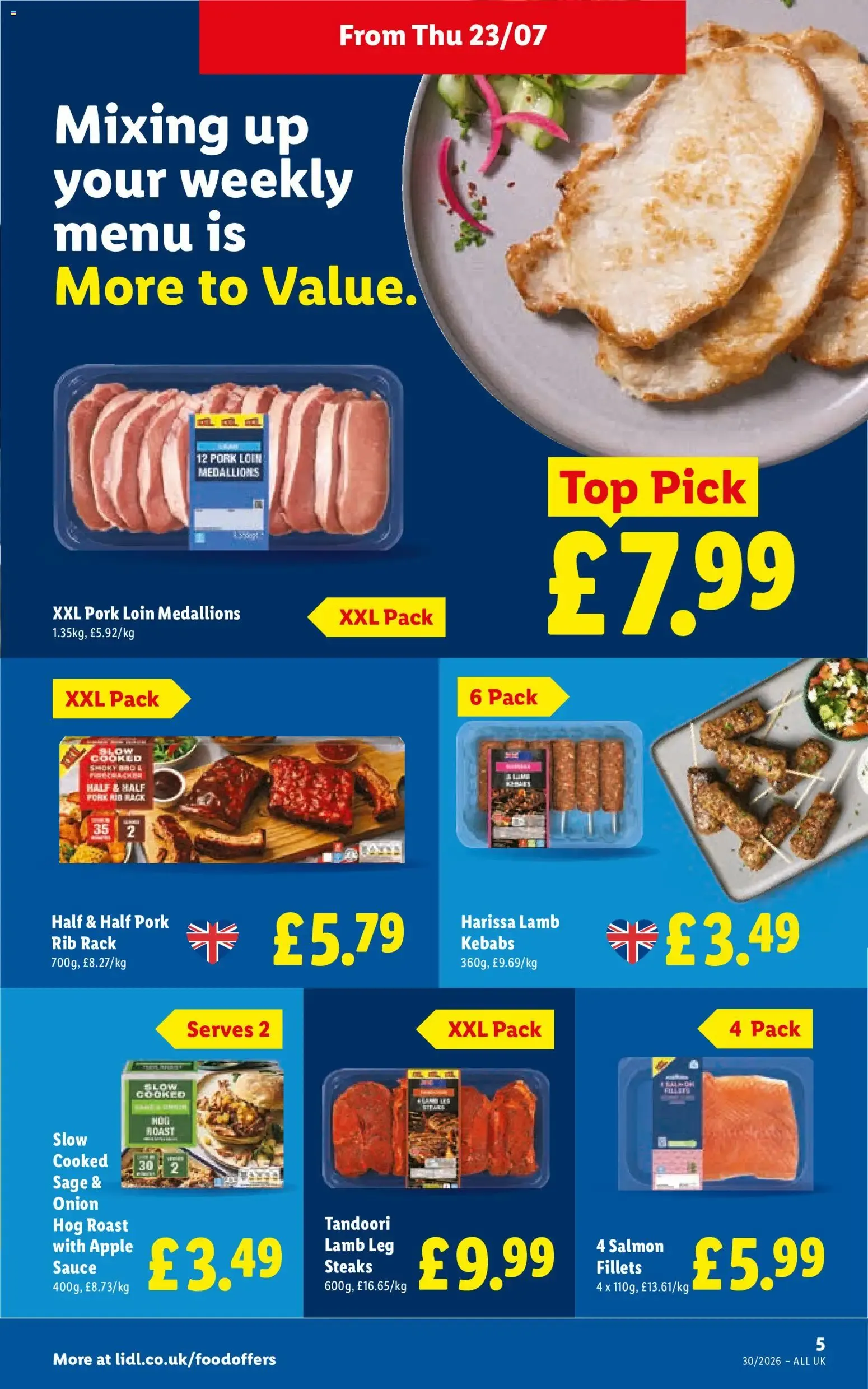 Lidl Wales: More to Value from 23 July to 29 July 2026 - Catalogue Page 5
