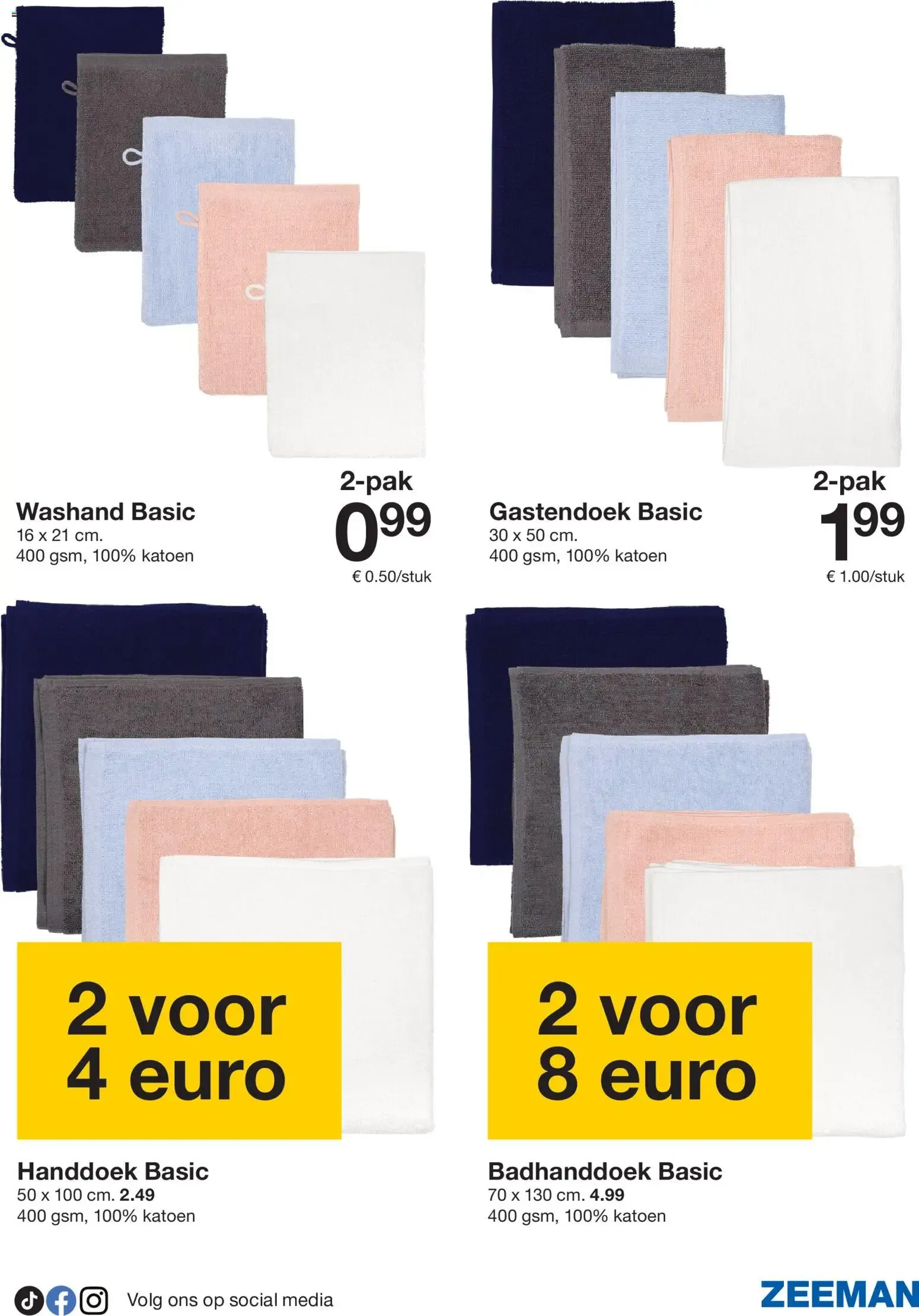 Zeeman: Todo lo que necesitas para tus vacaciones van 6 juni tot 12 juni 2026 - Folder pagina 9