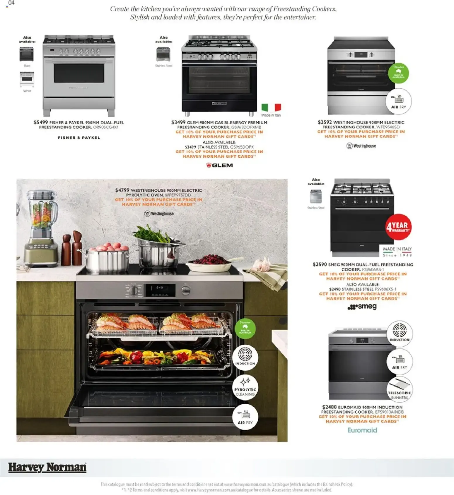 Harvey Norman Cooking: With the World's Best Brands - Catalogue valid from 12 October to 26 October 2026 - page 4