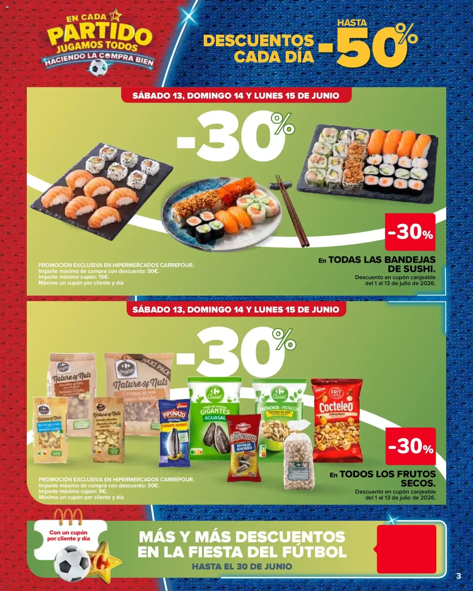 Catálogo de Carrefour La Fiesta del Futbol del 11/06/2026 | Catálogo 11 de junio al 24 de junio 2026 - Página 3