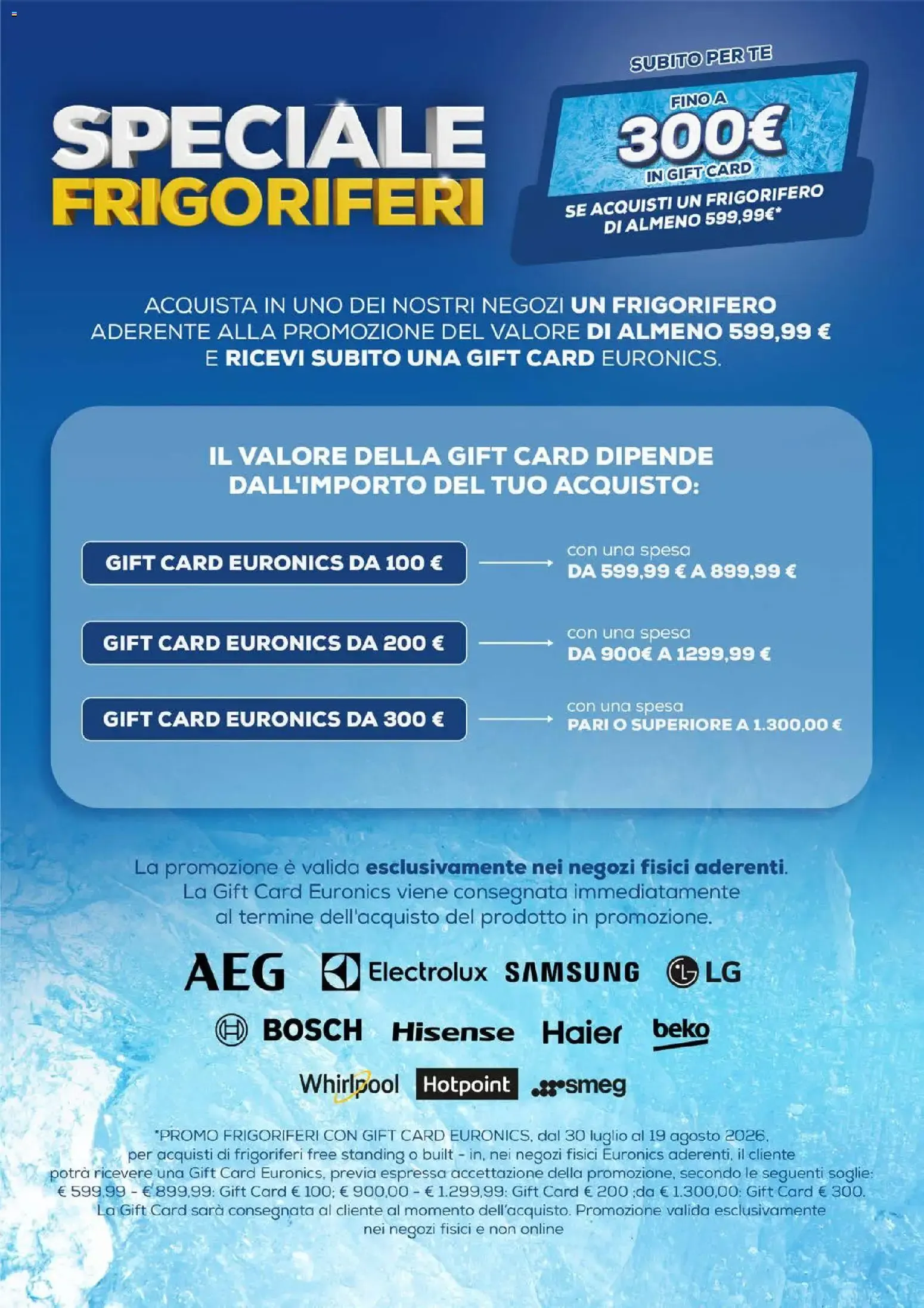 Euronics Speciale Frigoriferi da 30 luglio a 18 agosto di 2026 - Pagina del volantino 3