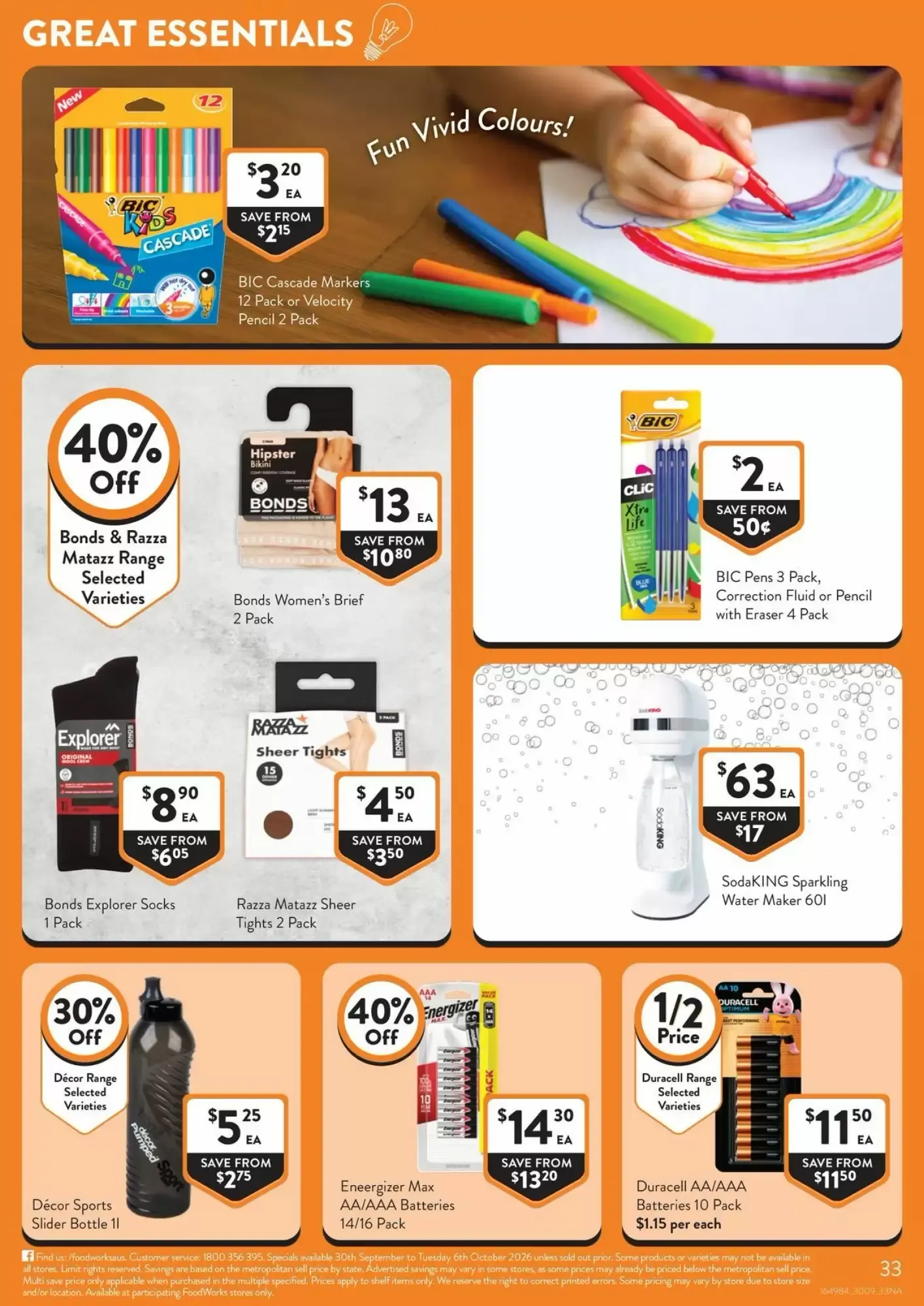 Foodworks catalogue week 40 - Catalogue valid from 30 September to 6 October 2026 - page 33