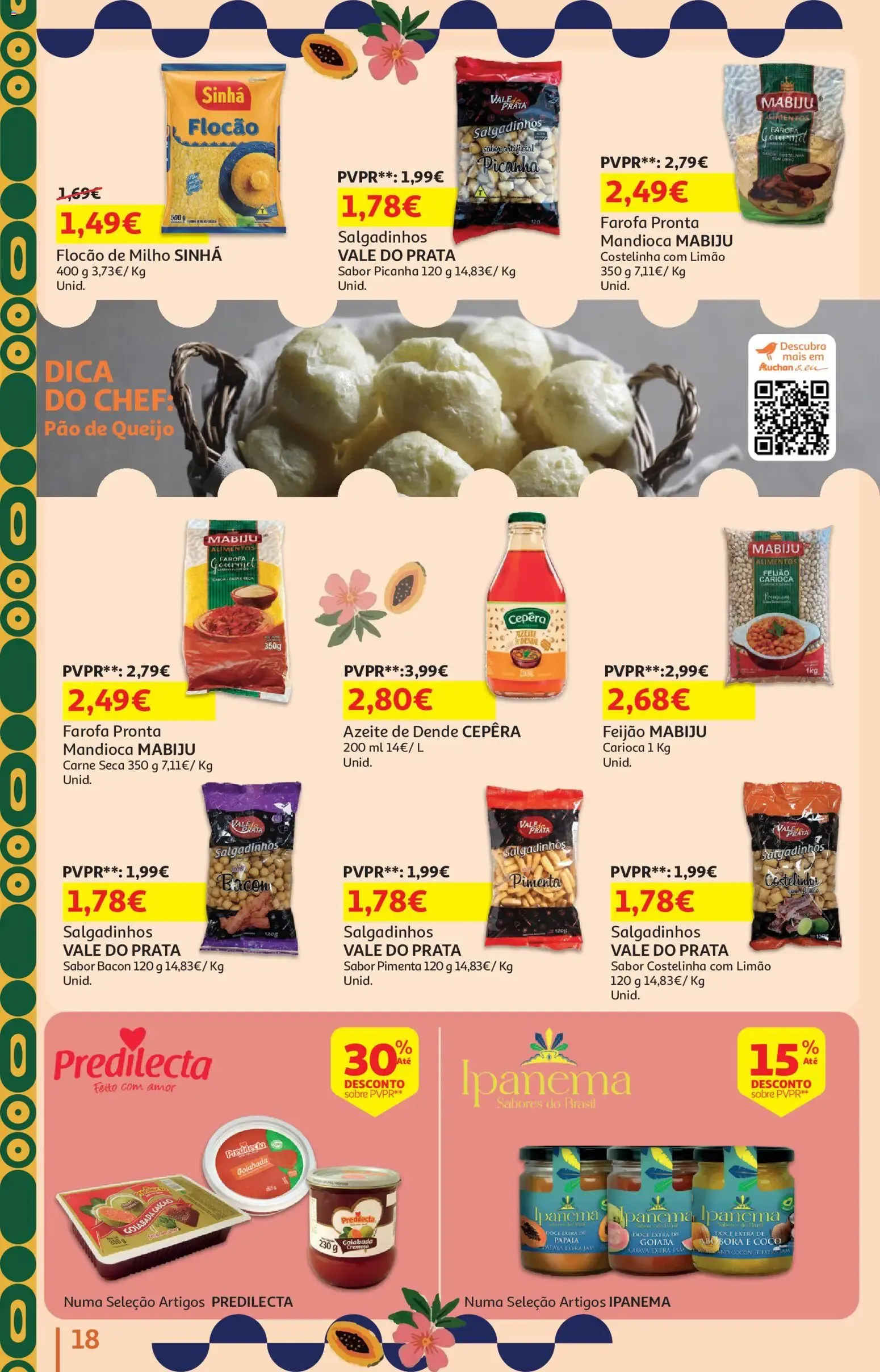 Folheto Auchan: Ser vizinho é ter sempre uma história para partilhar. LEGO y Geleira CAMPOS. de 7 de julho até 21 de julho 2026 - Pagina 18