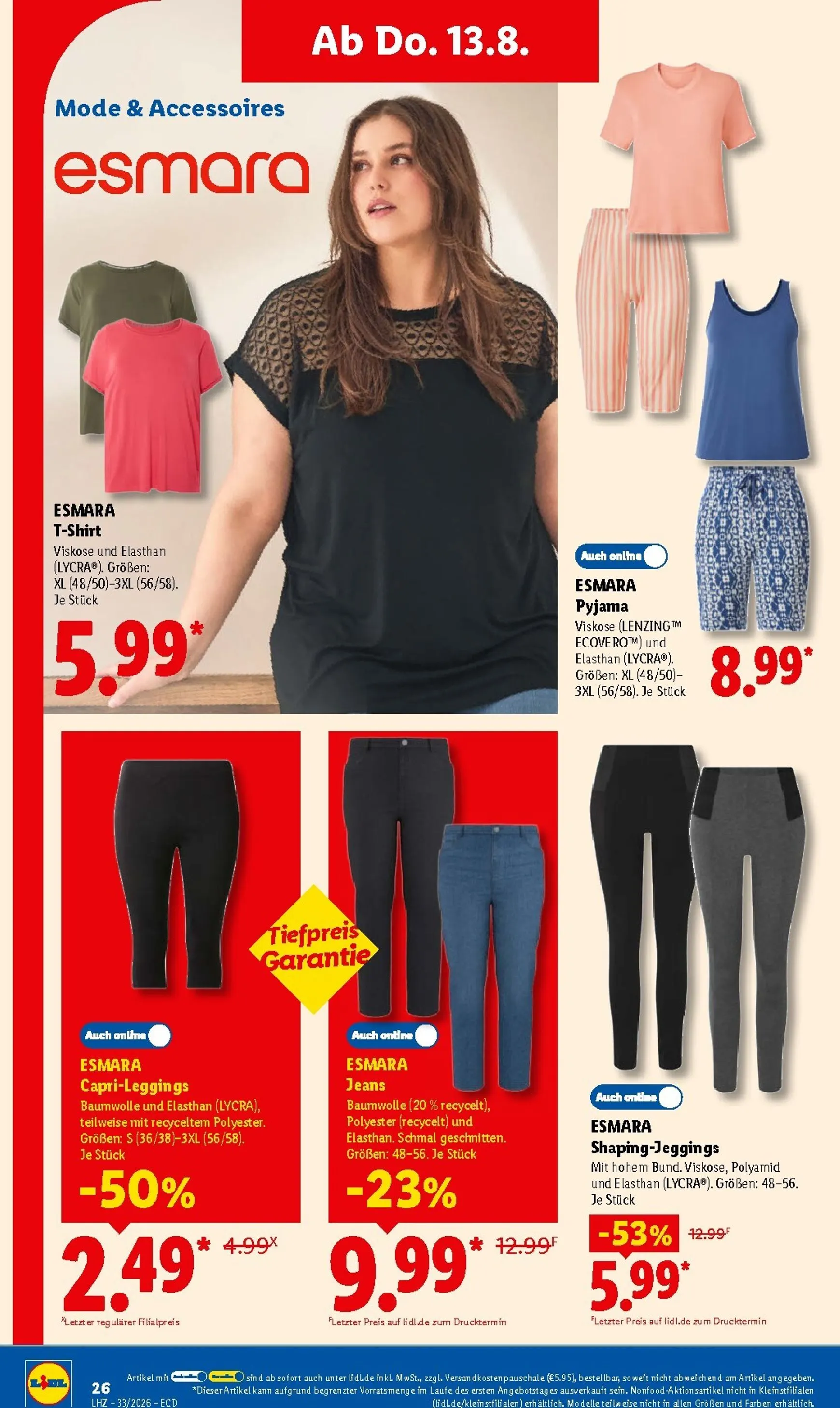 Lidl: Sparen beim Preisführer, Spanische Woche & Sale von 10. August bis 15. August 2026 - Prospekt seite 49
