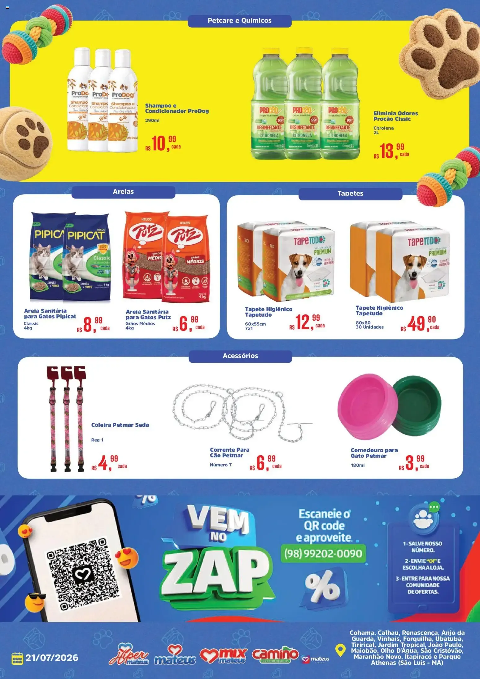 Encarte de Mateus ofertas Familia Pet de 21/07/2026 | Promoções Online 21 de julho até 21 de julho 2026 - Pagina 2