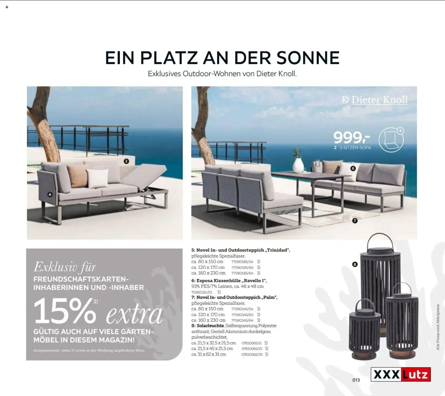 XXXL Lutz My Home Garten (ab 23.02.2026) zum Blättern von 23. Februar bis 31. August 2026 - Prospekt seite 13