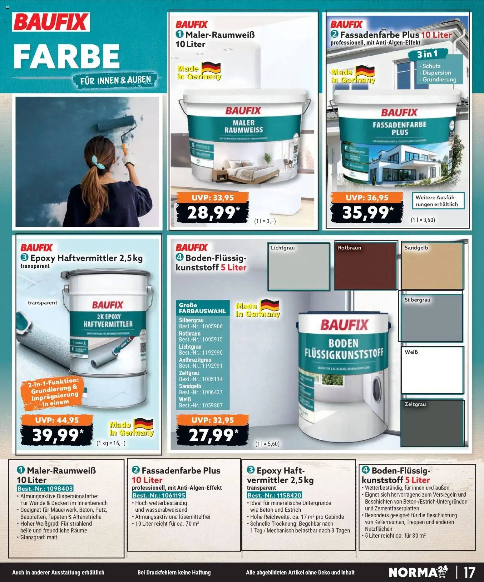 Norma Bestellmagazin Juli 2026 (ab 01.07.2026) zum blättern » Angebote von 1. Juli bis 31. Juli 2026 - Prospekt seite 17
