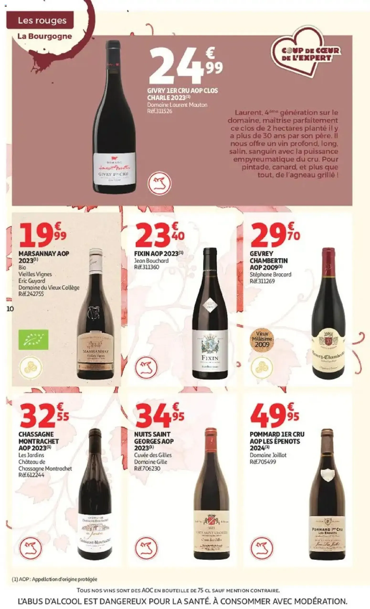 Auchan - Offerts Foire aux vins à partir du 25/09/2026 - promo en ligne du 25 septembre au 11 octobre 2026 - Catalogue page 10