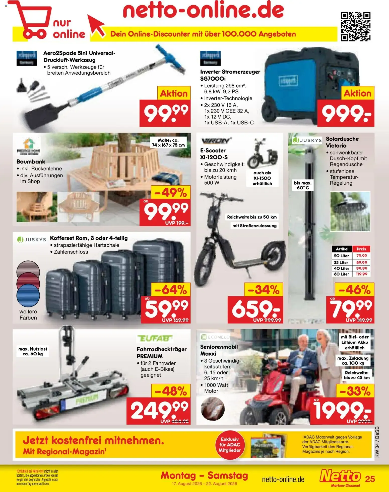 Netto Marken-Discount Prospekt (ab 17.08.2026) » Angebote von 17. August bis 22. August 2026 - Prospekt seite 35