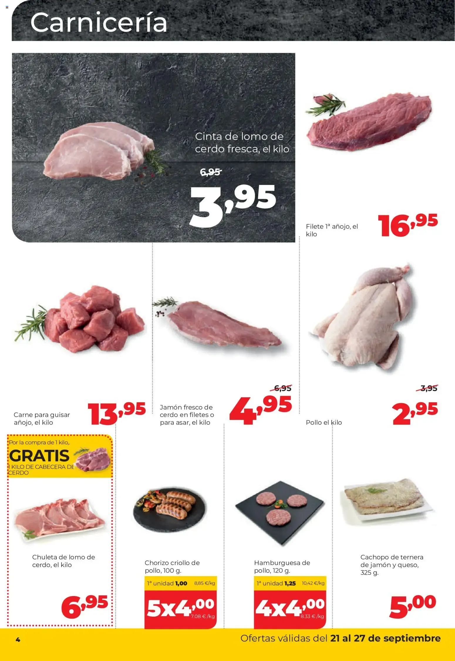 Catálogo de Alimerka folleto Castilla y León y Galicia 21 de septiembre al 27 de septiembre 2026 - Página 4