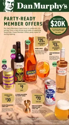 Dan Murphy's Catalogue Specials from 08/10/2026 > Offers & Deals
