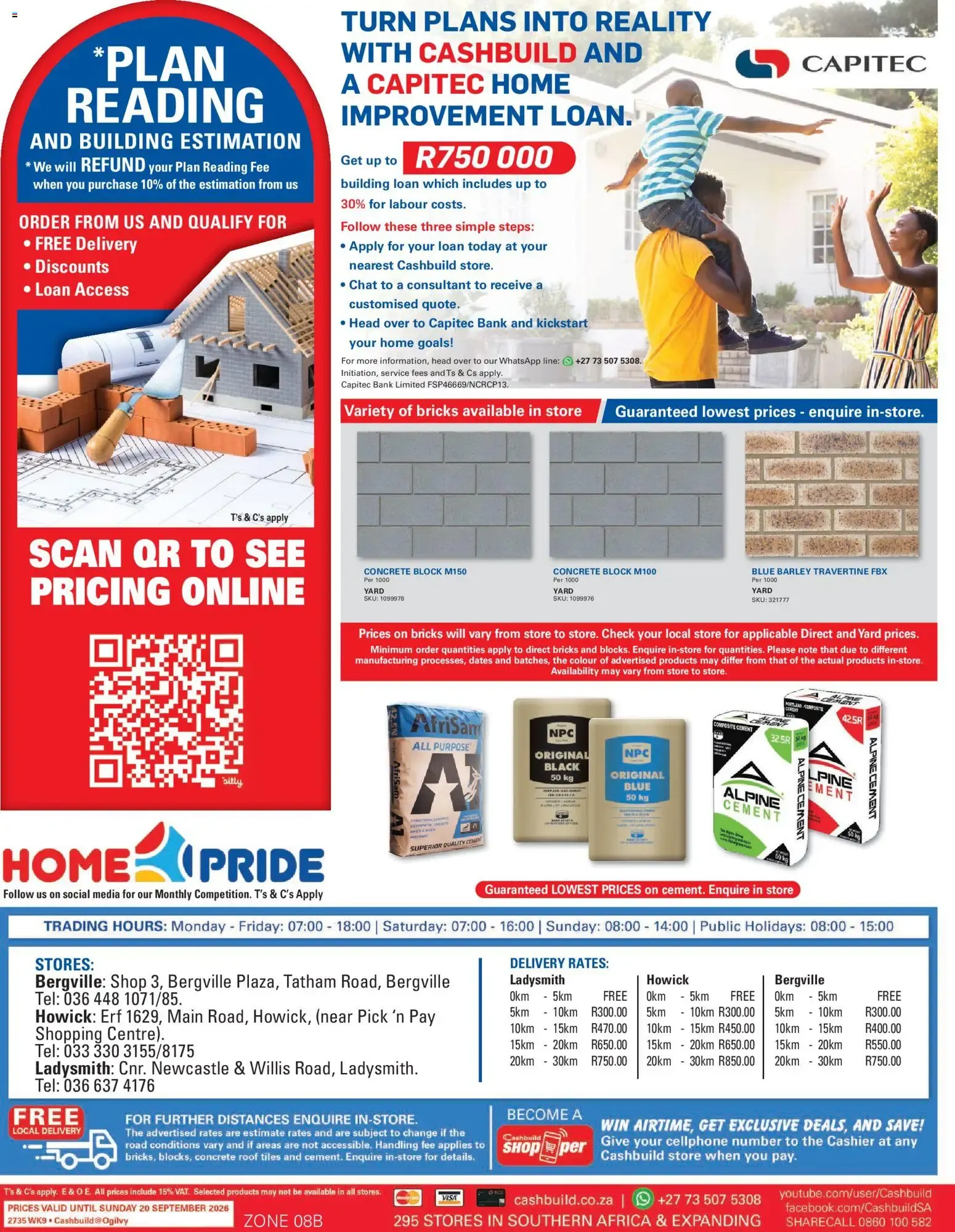 Cashbuild - Catálogo de productos para el hogar y jardín from 24 August to 20 September 2026 - Catalogue Page 4