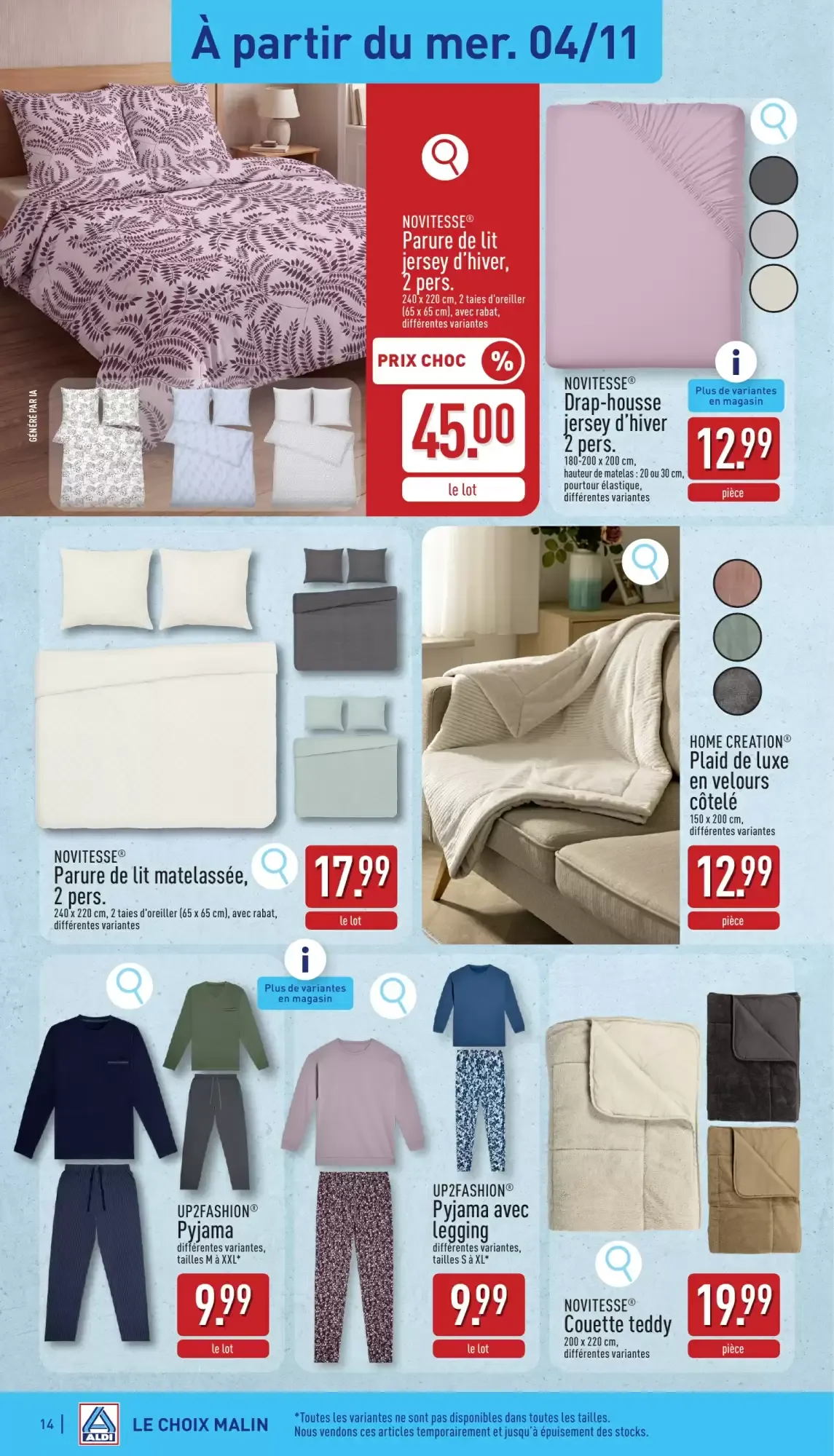 ALDI Dépliant du lun. 02/11 au sam. 07/11 inclus van 2 november tot 7 november 2026 - folder pagina 14