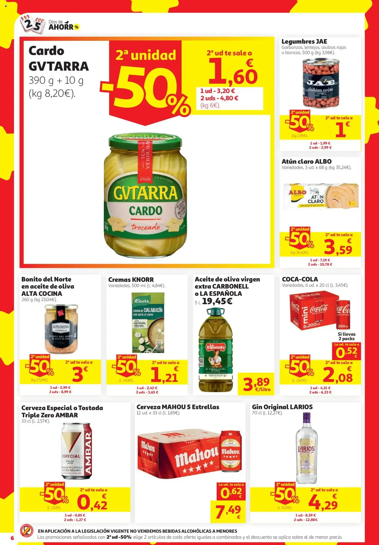 Catálogo de Alcampo Supermercado 24/09/2026 - 07/10/2026 24 de septiembre al 7 de octubre 2026 - Página 6