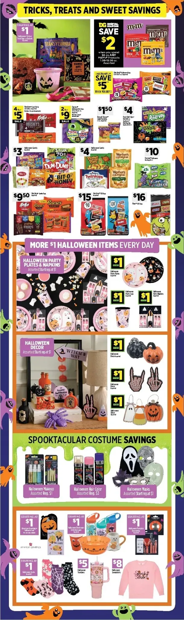 Weekly promotion Current Dollar General leaflet valid from Sunday 10/18/2026 to Saturday 10/24/2026 spanning from October 18 to October 24 2026 - Page 4 for Catalogue 365