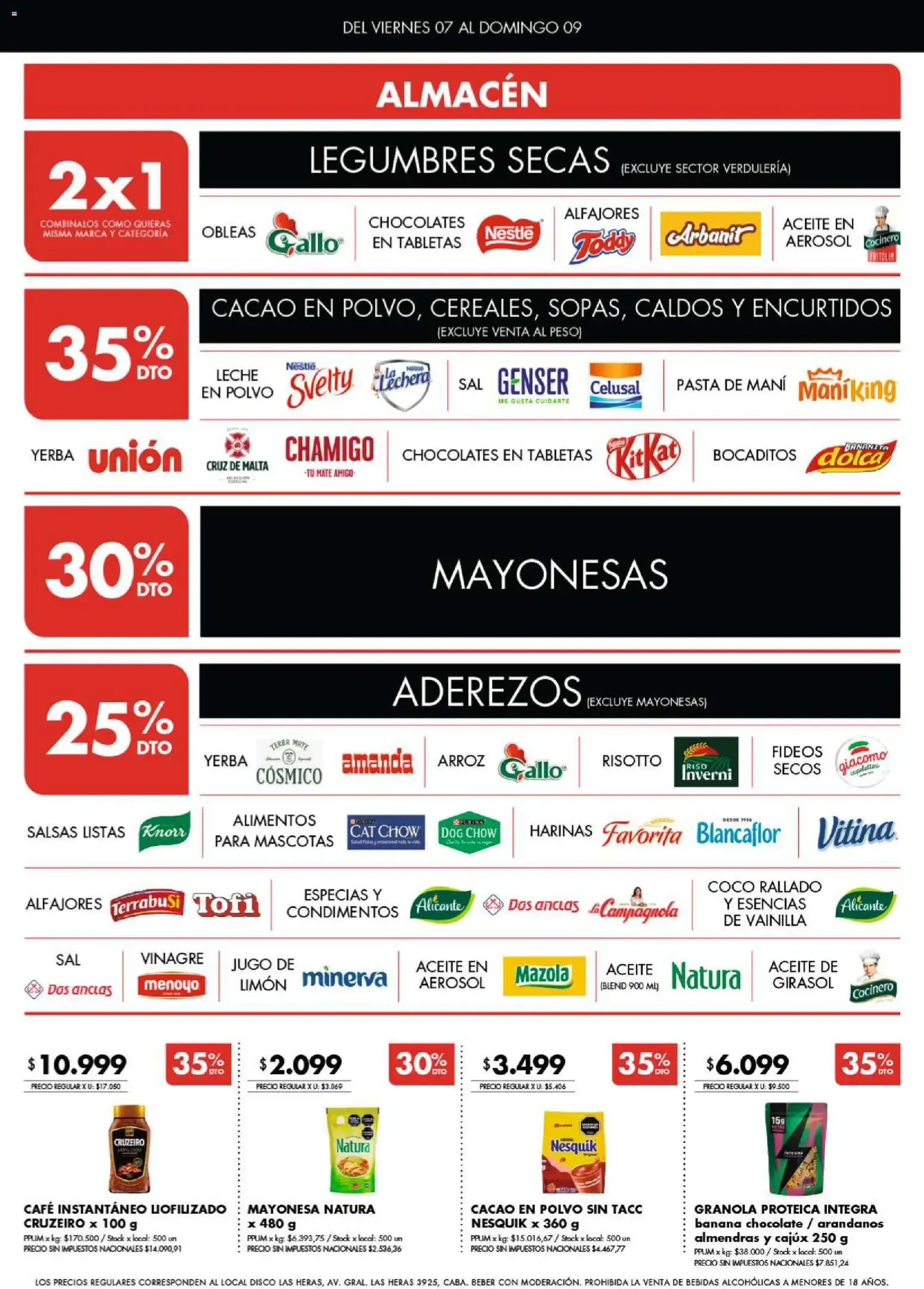 Ofertas de Disco - Ofertas Bs. As. y Santa Fé del 07/08/2026 - 09/08/2026 7 de agosto al 9 de agosto 2026 - Página 3 del catálogo