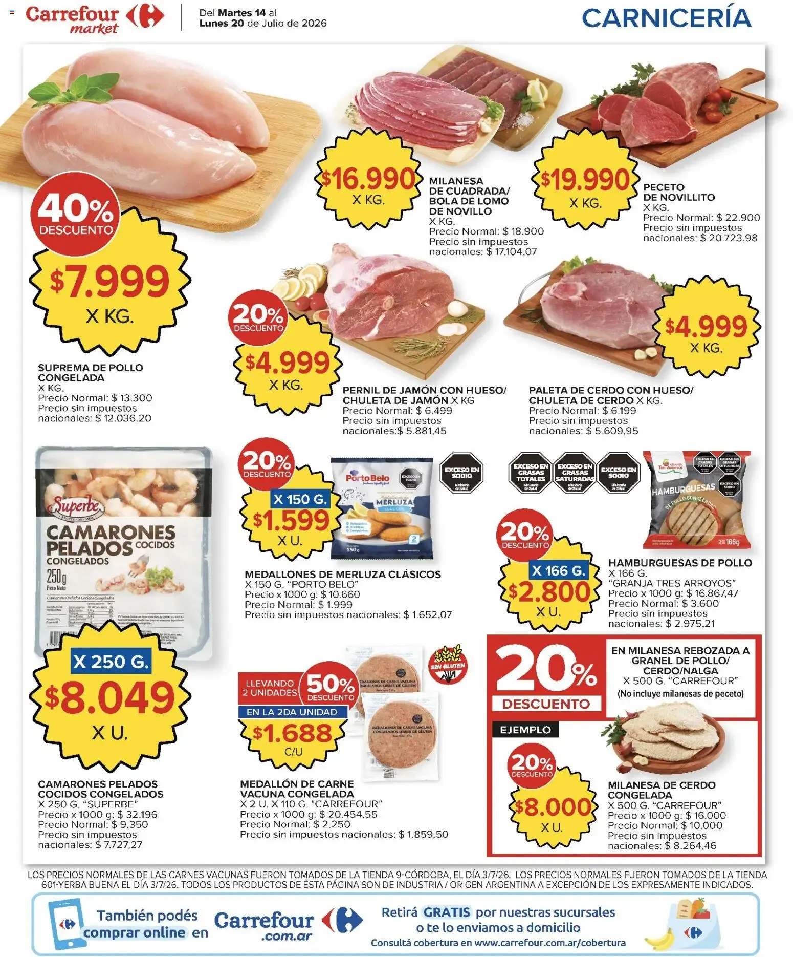Ofertas de Carrefour ofertas || del 14/07/2026 - 20/07/2026 || Promociones 14 de julio al 20 de julio 2026 - Página 40 del catálogo