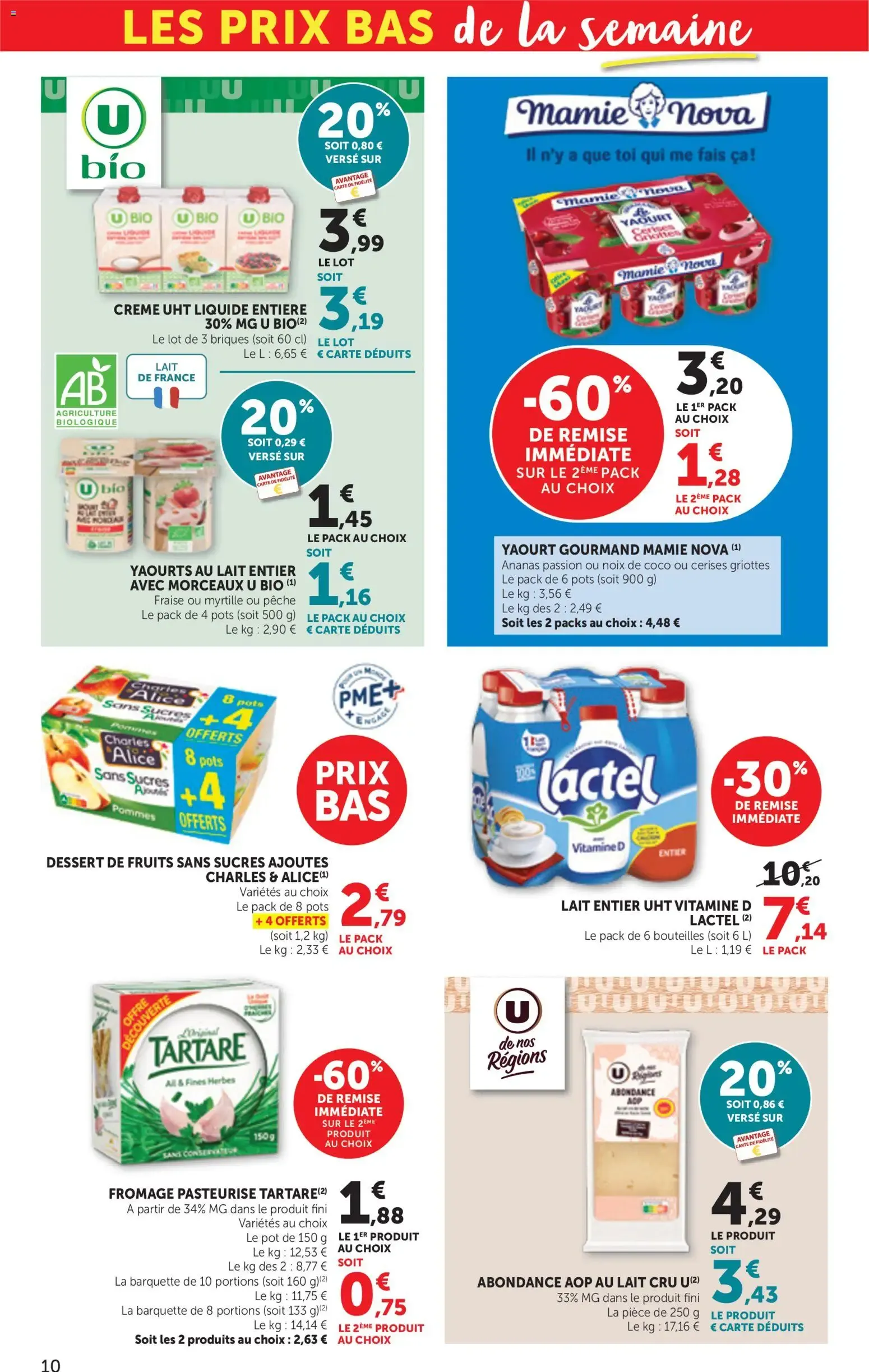 bi1 Catalogue supermarché à partir du 15/07/2026 - promo en ligne du 15 juillet au 26 juillet 2026 - Catalogue page 10