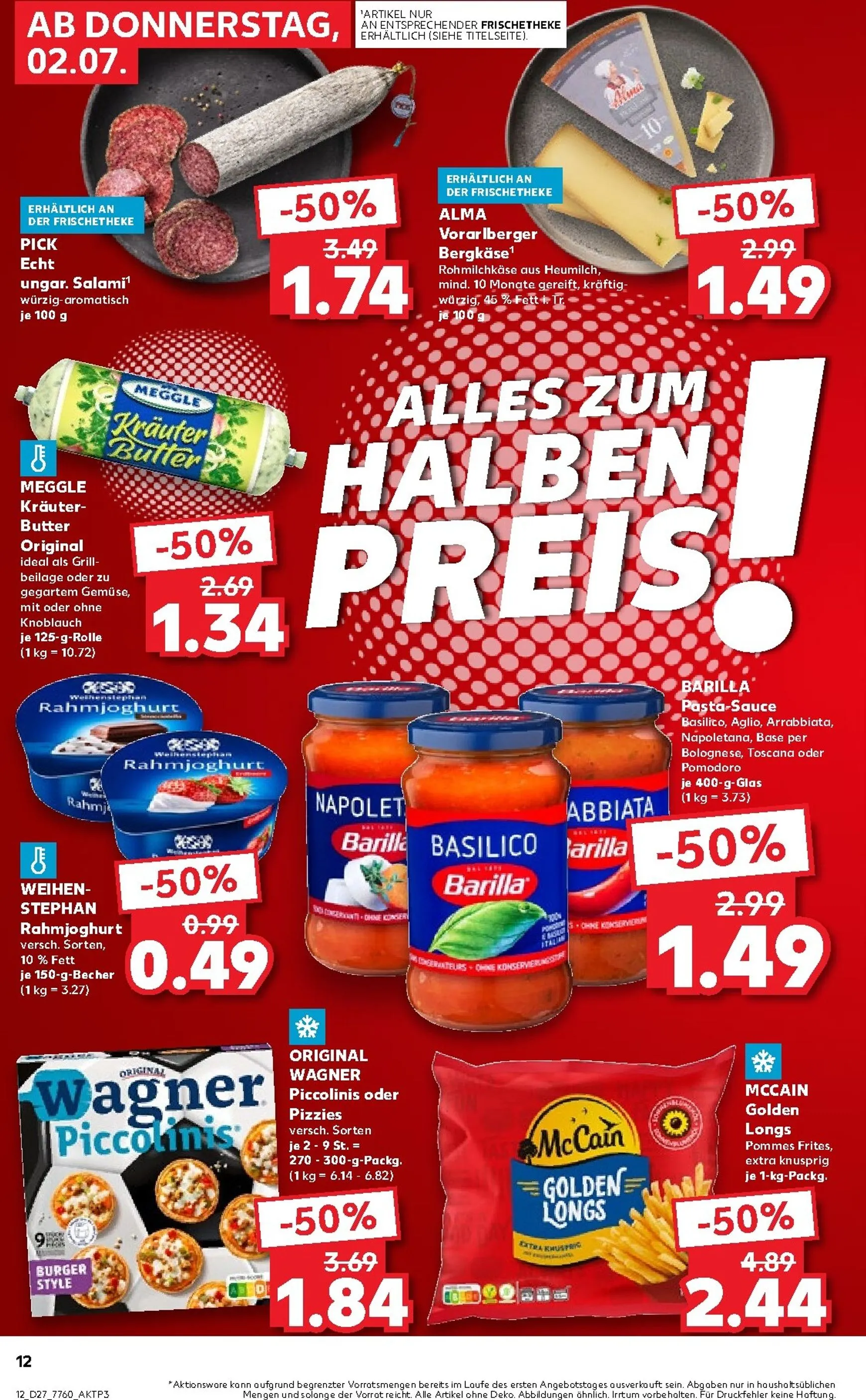 Kaufland Prospekt nächste Woche – von Donnerstag 02.07.2026 bis Mittwoch 08.07.2026 von 2. Juli bis 8. Juli 2026 - Prospekt seite 13