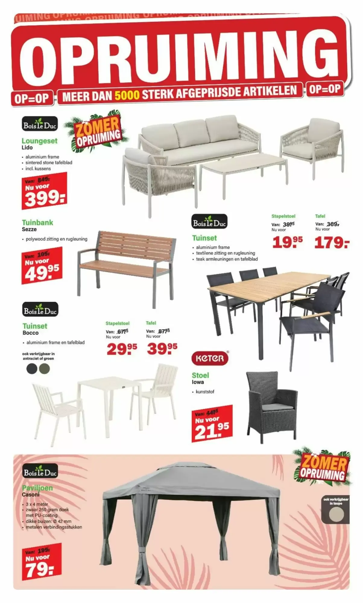 Showroom Leegverkoop Van Cranenbroek van 10 augustus tot 29 augustus 2026 - Folder pagina 2