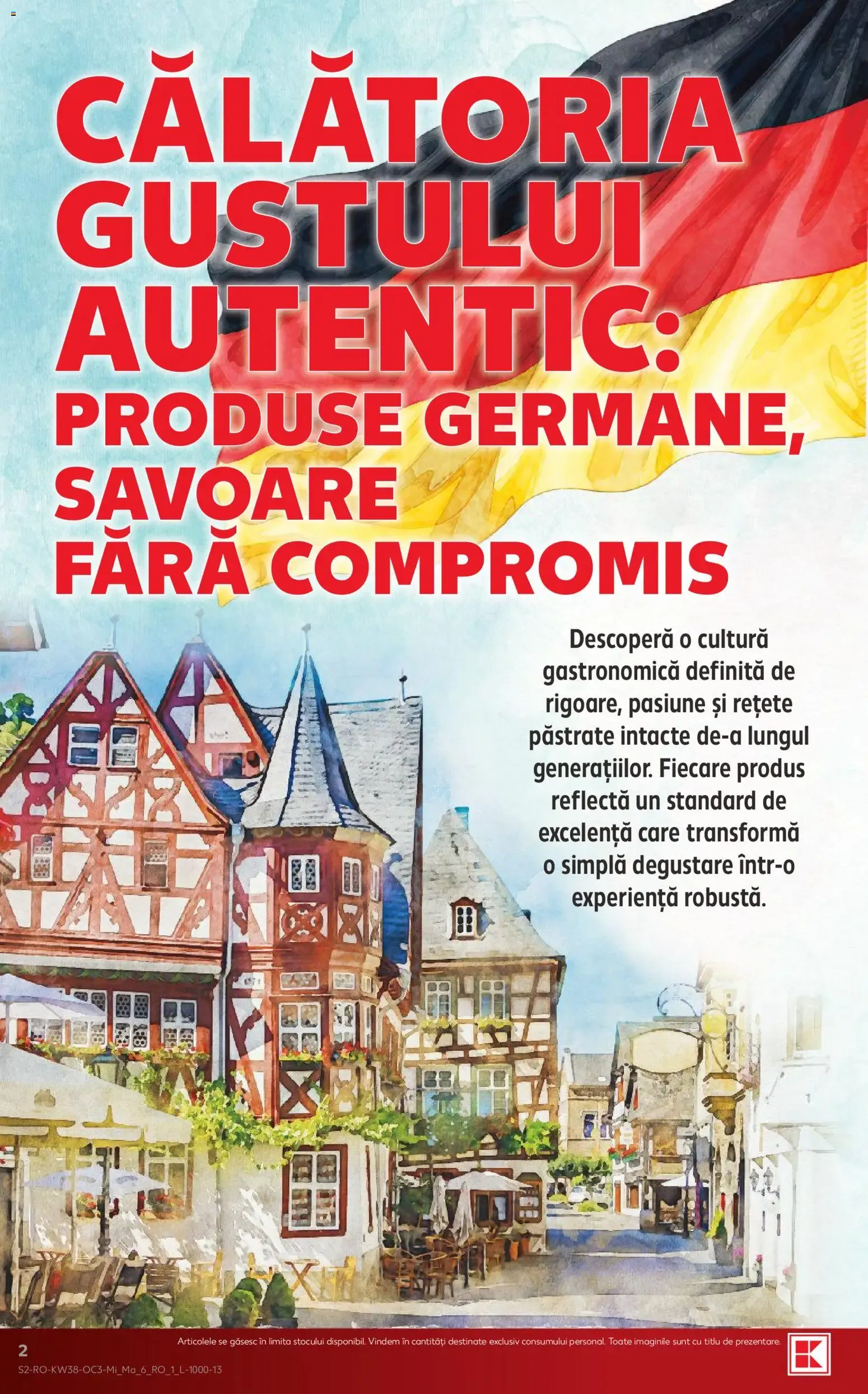 Catalog Kaufland: Descoperă Gustul Autentic al Germaniei de la 16 septembrie până la 22 septembrie 2026 - Revista Pagina 2