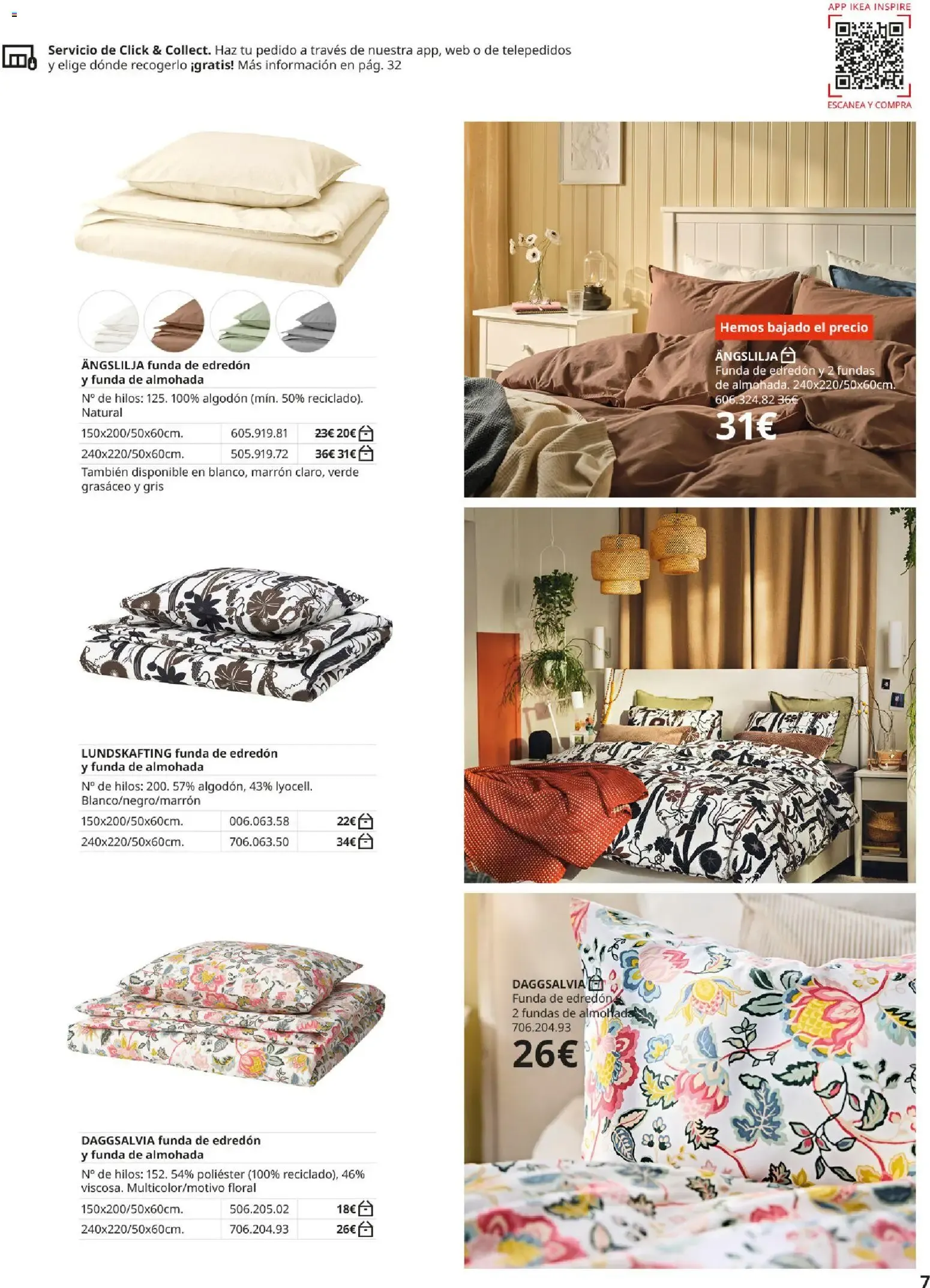 Catálogo de IKEA - Guía de Compra Ropa de cama 1 de septiembre al 31 de enero 2027 - Página 7