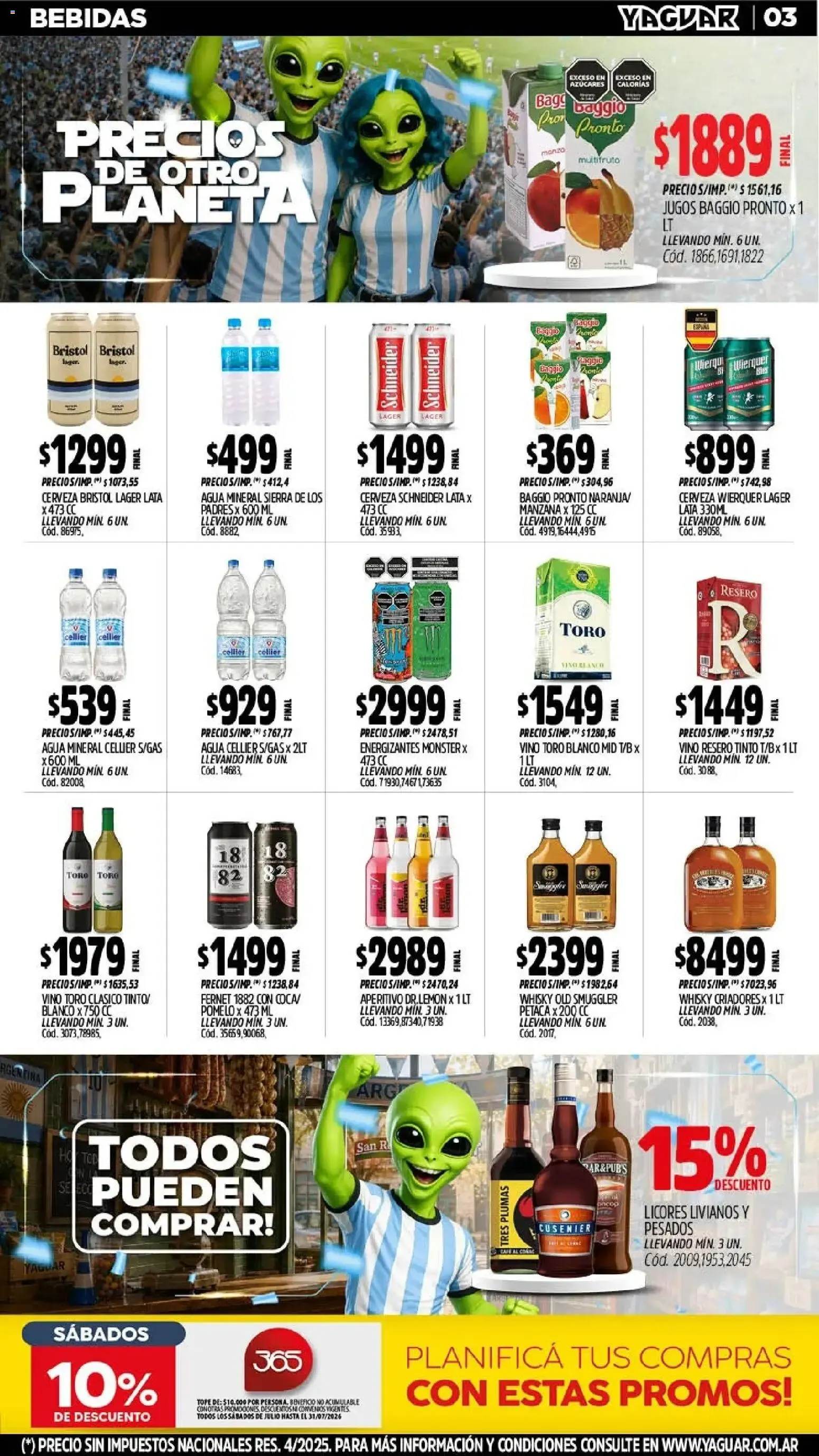 Ofertas de Yaguar - Oferta Semanal Mar del Plata del 13/07/2026 - 18/07/2026 13 de julio al 18 de julio 2026 - Página 4 del catálogo