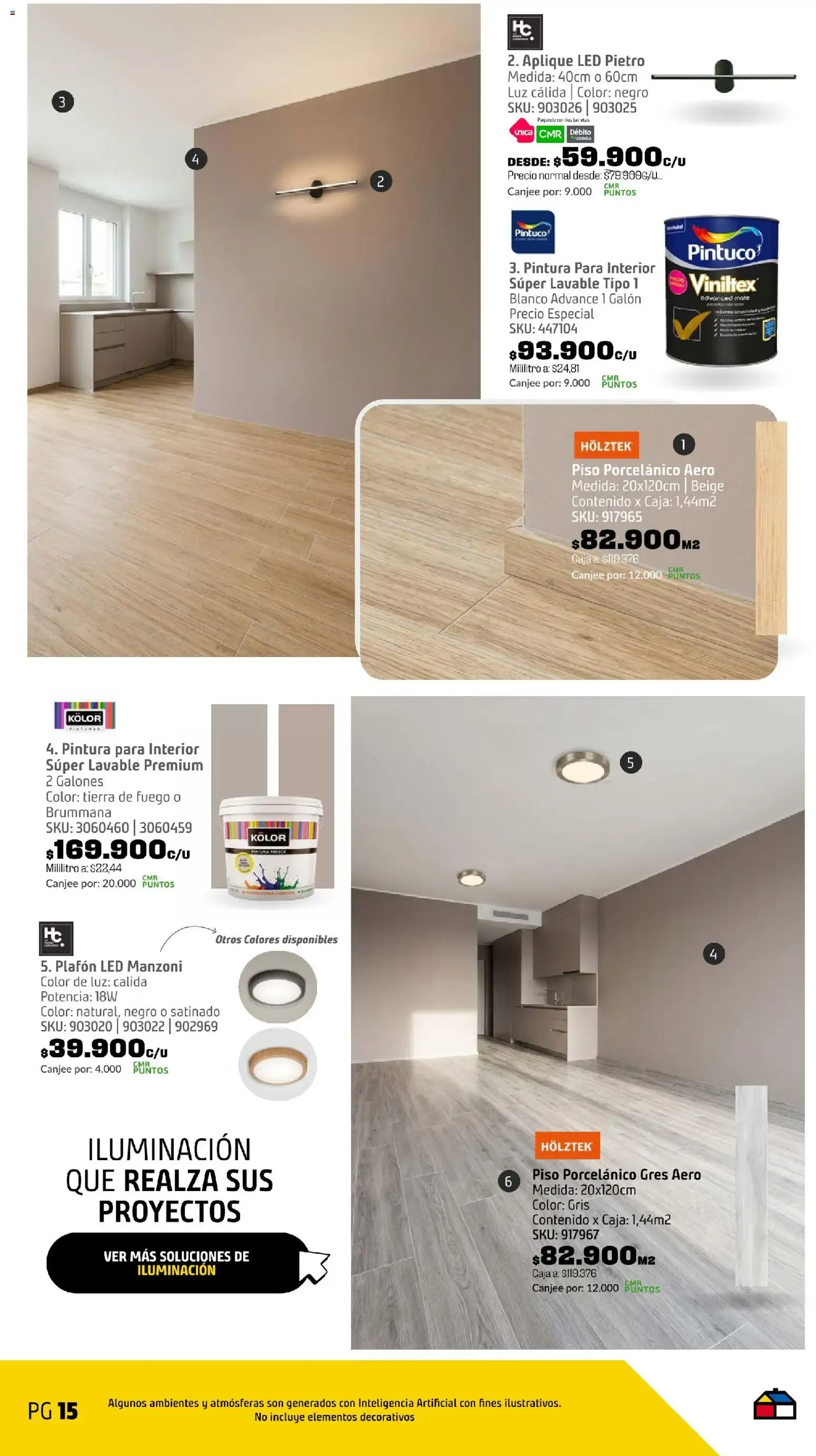 Catalogo de Homecenter catálogo La transformación es imparable desde el 08/09/2026 > Revistas Octubre 8 de septiembre al 23 de octubre 2026 - Pag 15
