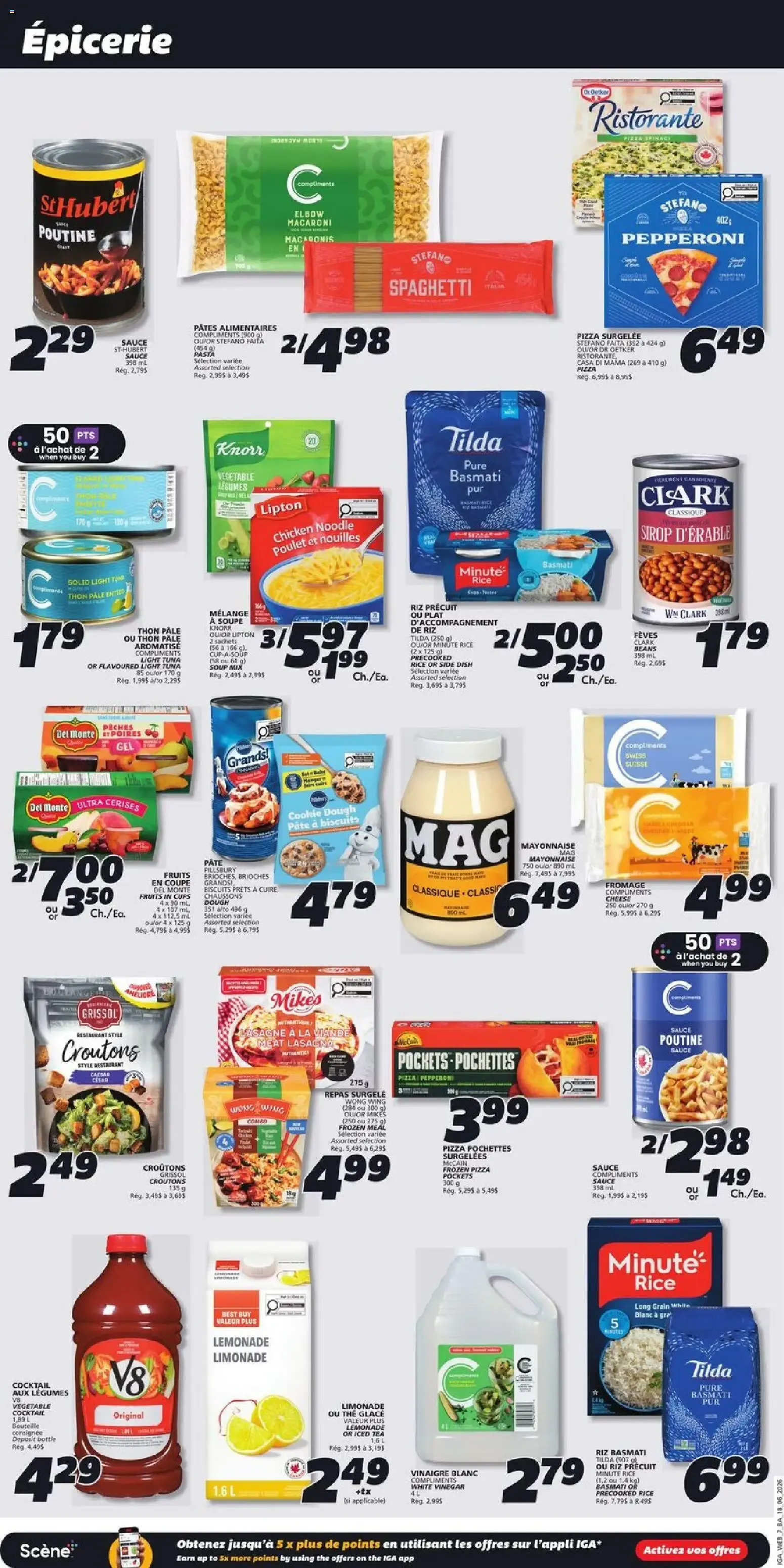 IGA Coop - Festival des prix bouffés from June 18 to June 24 2026 - flyer page 13