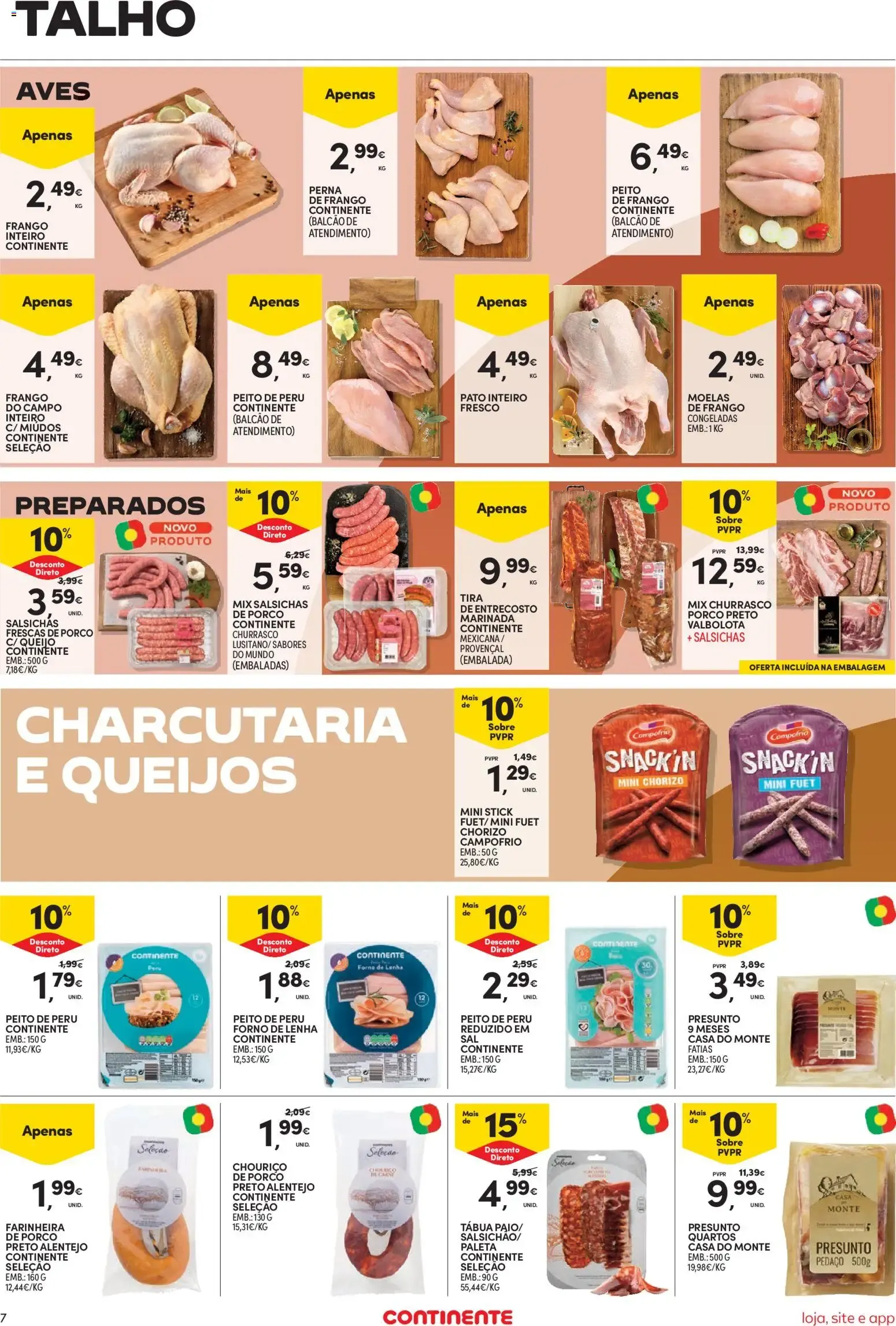 Folheto Promoções e Preços Válidos Continente de 21 de julho até 27 de julho 2026 - Pagina 7