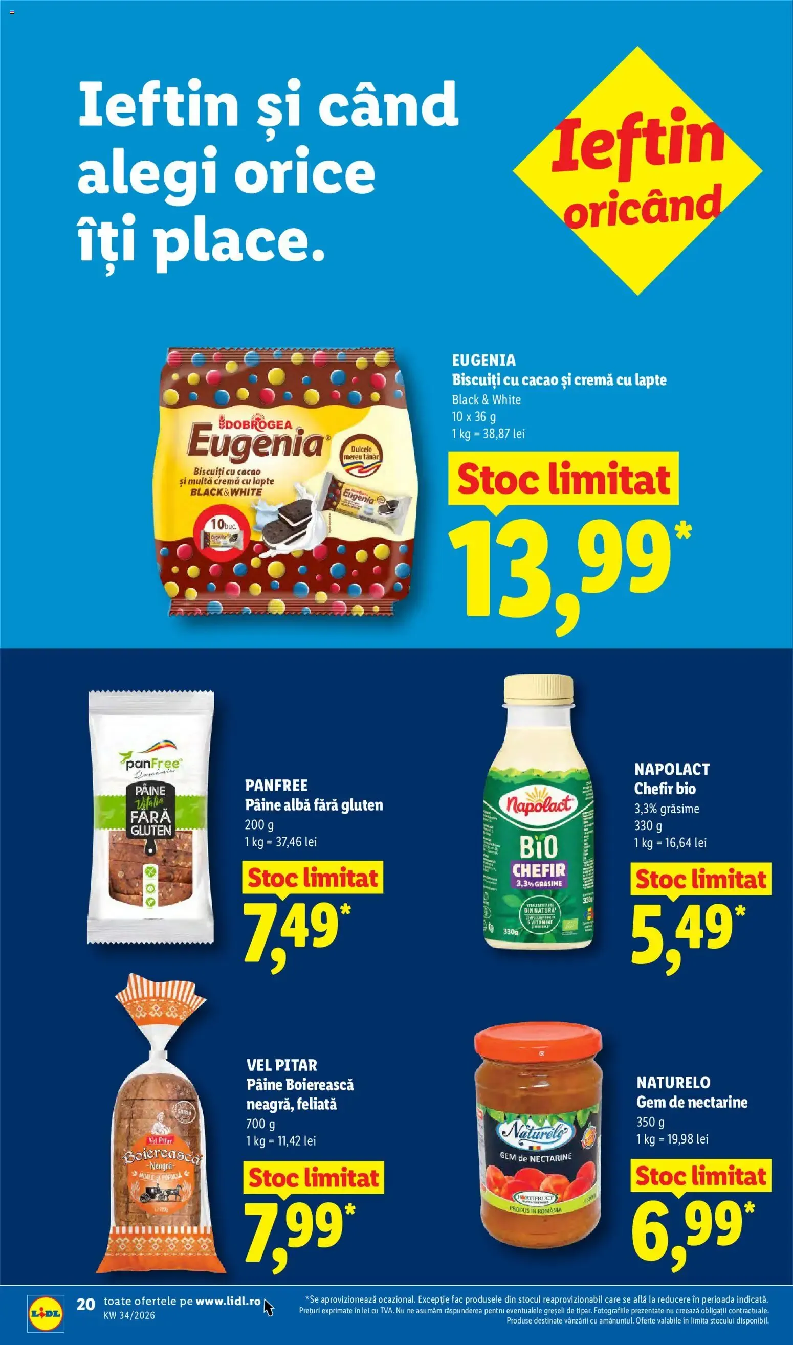Catalog Catalog LIDL 17.08.2026 - Oferta și Revista online de la 17 august până la 23 august 2026 - Revista Pagina 20