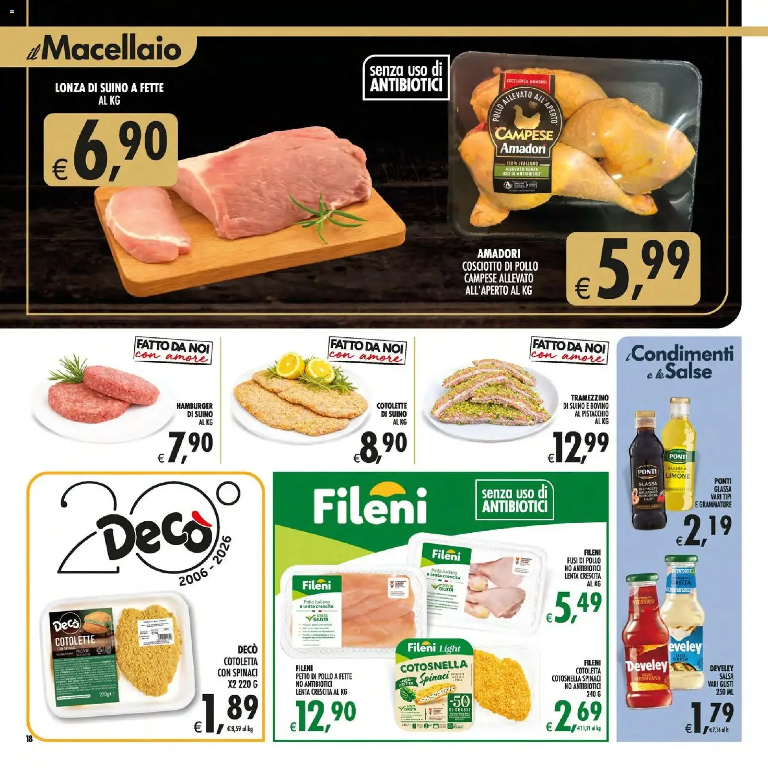 Nuovo Decò volantino Gourmet Sicilia dal 01/09/2026 > offerte anteprima 🛍️ da 1 settembre a 10 settembre di 2026 - Pagina del volantino 18