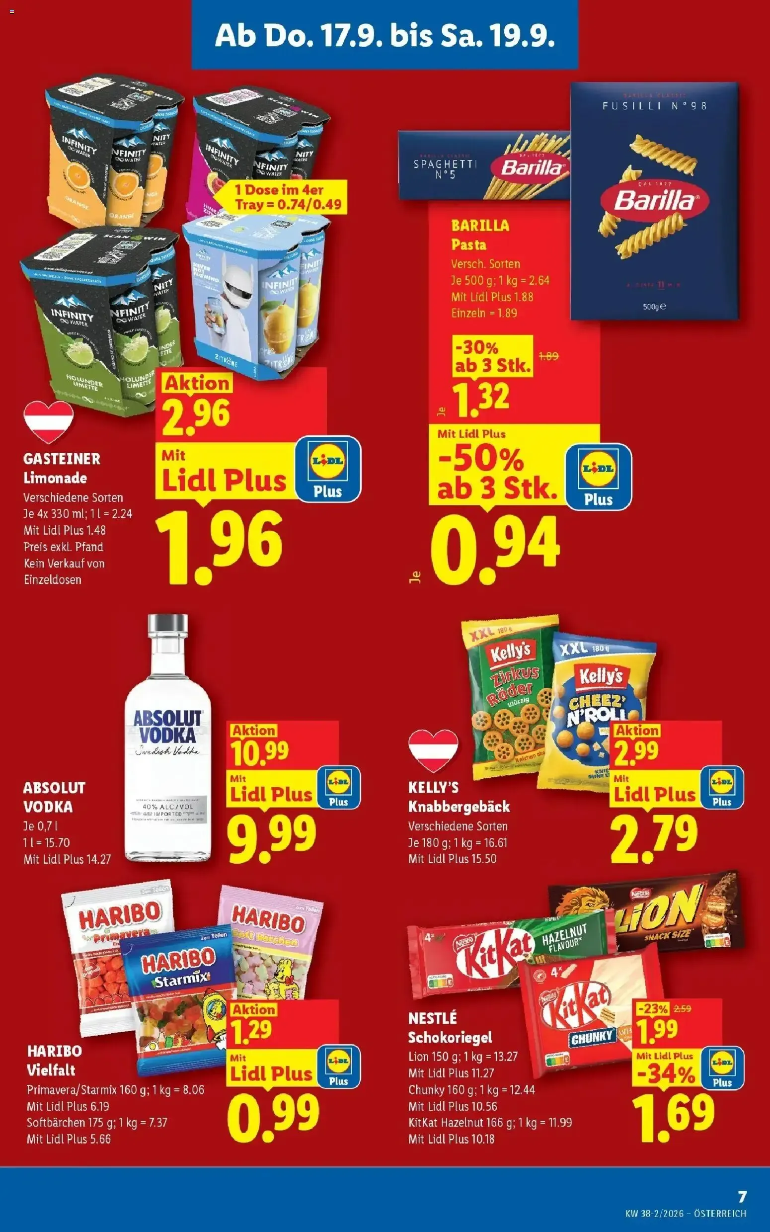 Lidl Aktion von 17. September bis 19. September 2026 - Flugblätt seite  9