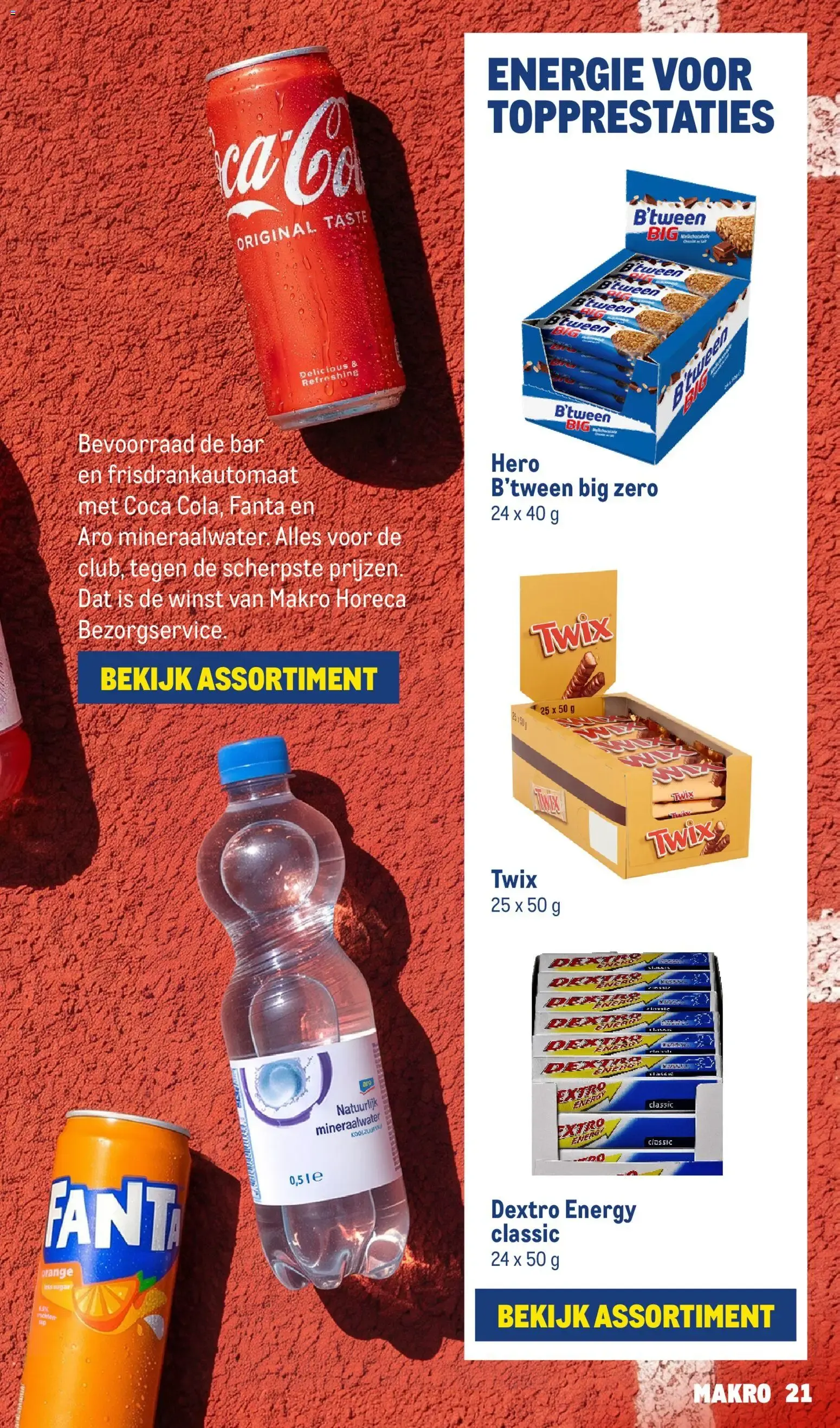 Makro Horeca Magazine: Bezorgservice als Succesfactor van 11 augustus tot 8 september 2026 - Folder pagina 21