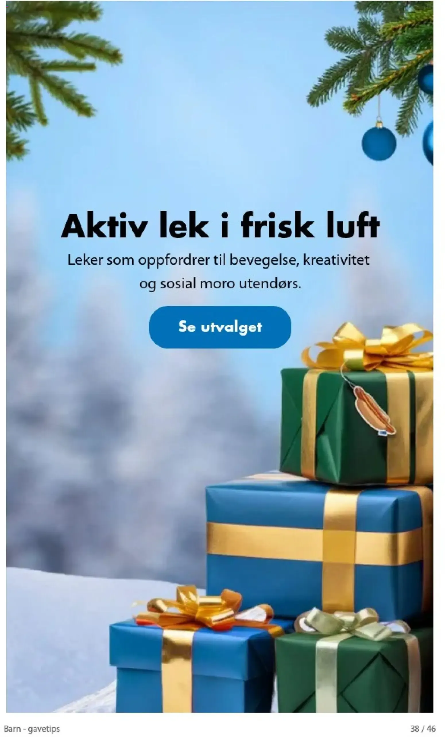 Biltema kundeavis barn gavetips (25/10/2026 - 24/12/2026) - Kundeavis og tilbud fra 25. oktober til 24. desember 2026 - kundeavisside 38