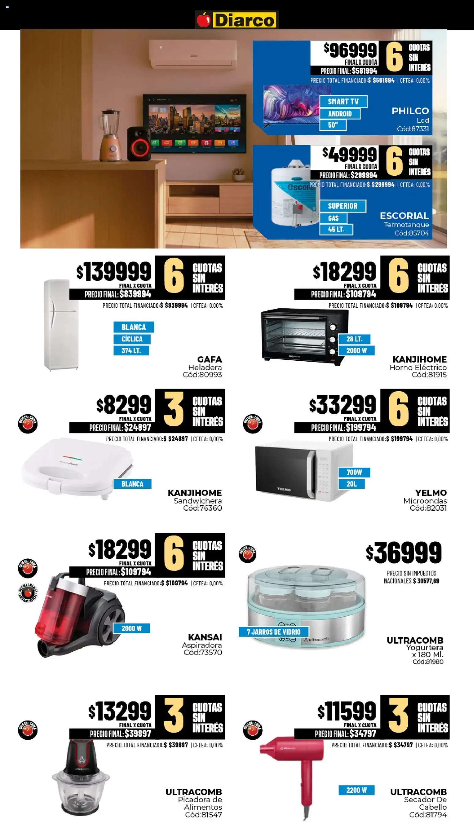 Ofertas de Diarco - ¡TODOS PUEDEN COMPRAR! 3 de agosto al 7 de agosto 2026 - Página 18 del catálogo