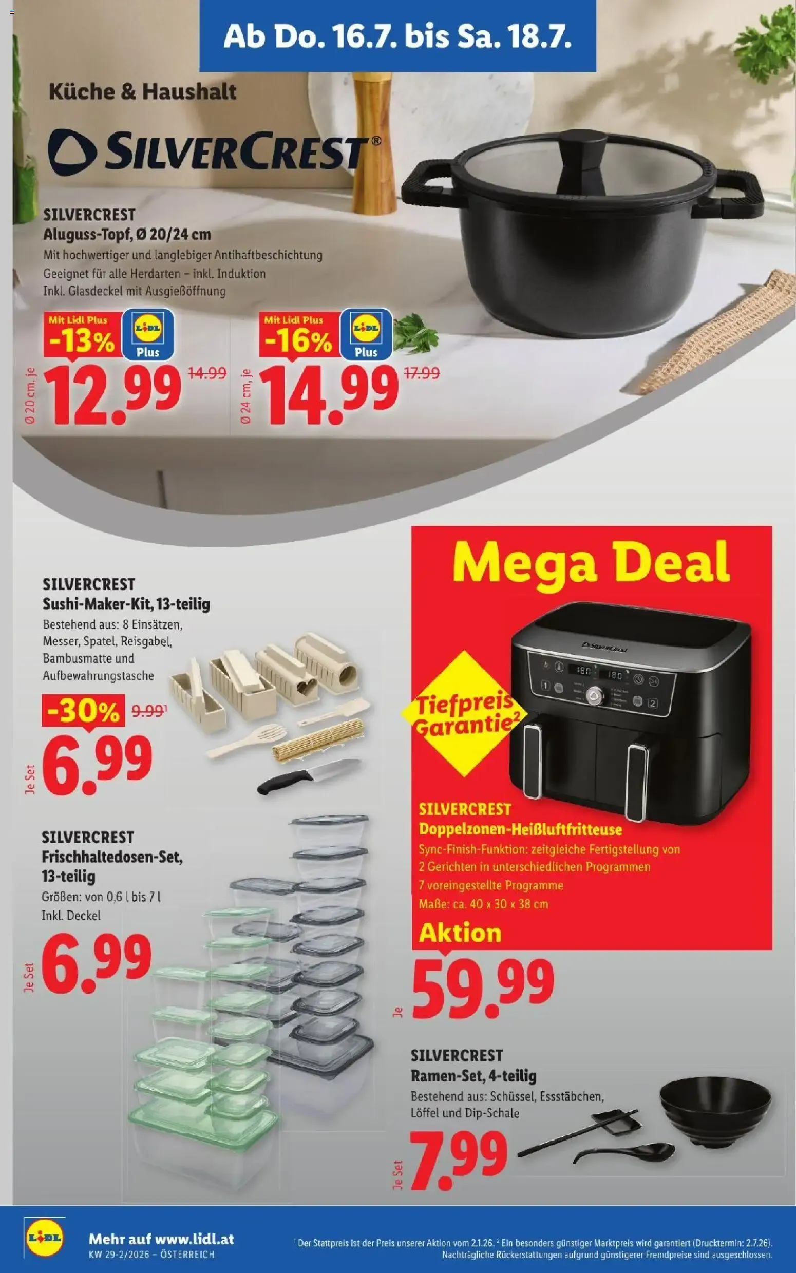 Lidl Flugblatt von 16. Juli bis 22. Juli 2026 - Flugblätt seite  25